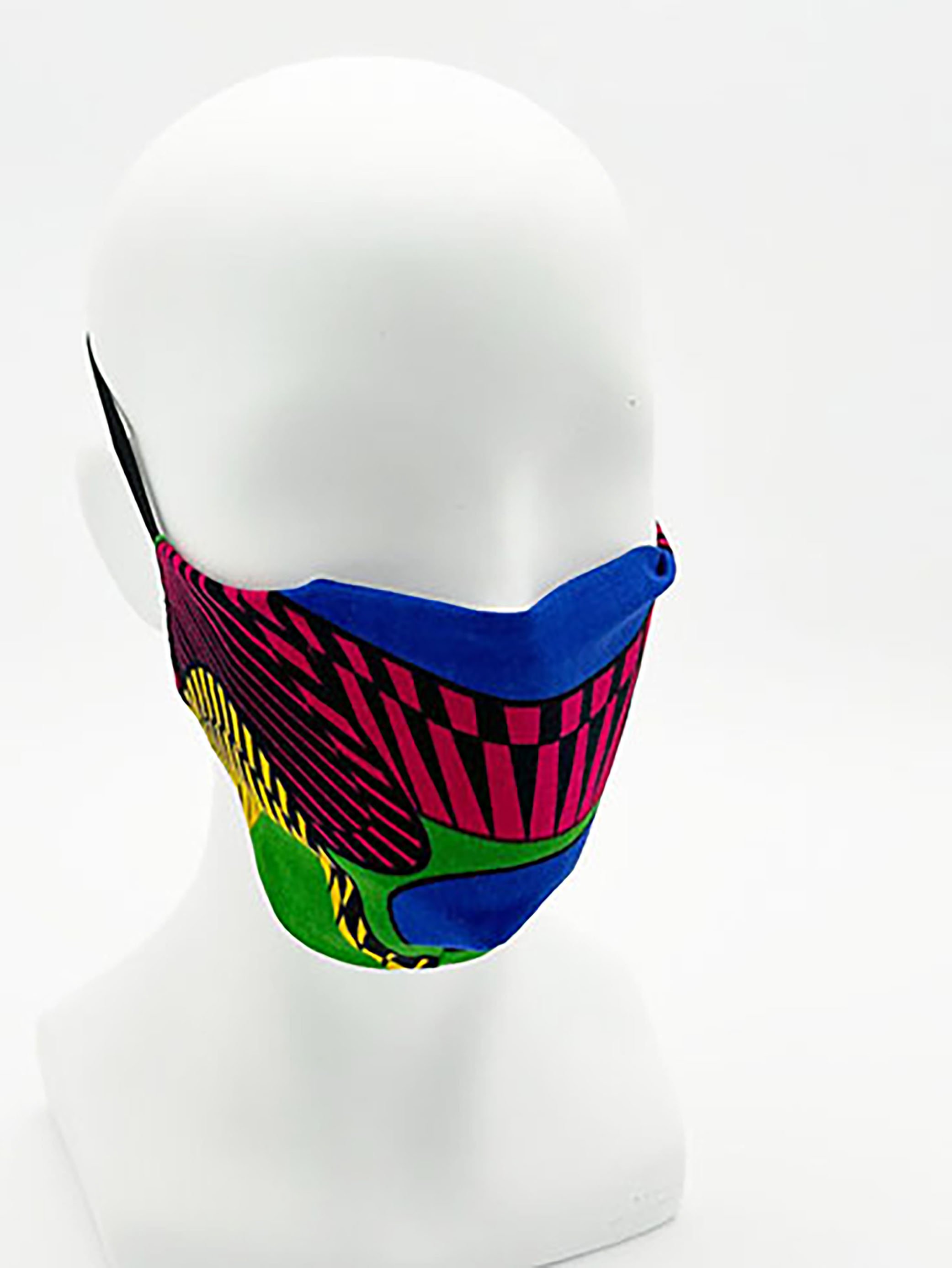 African Print Mask 03