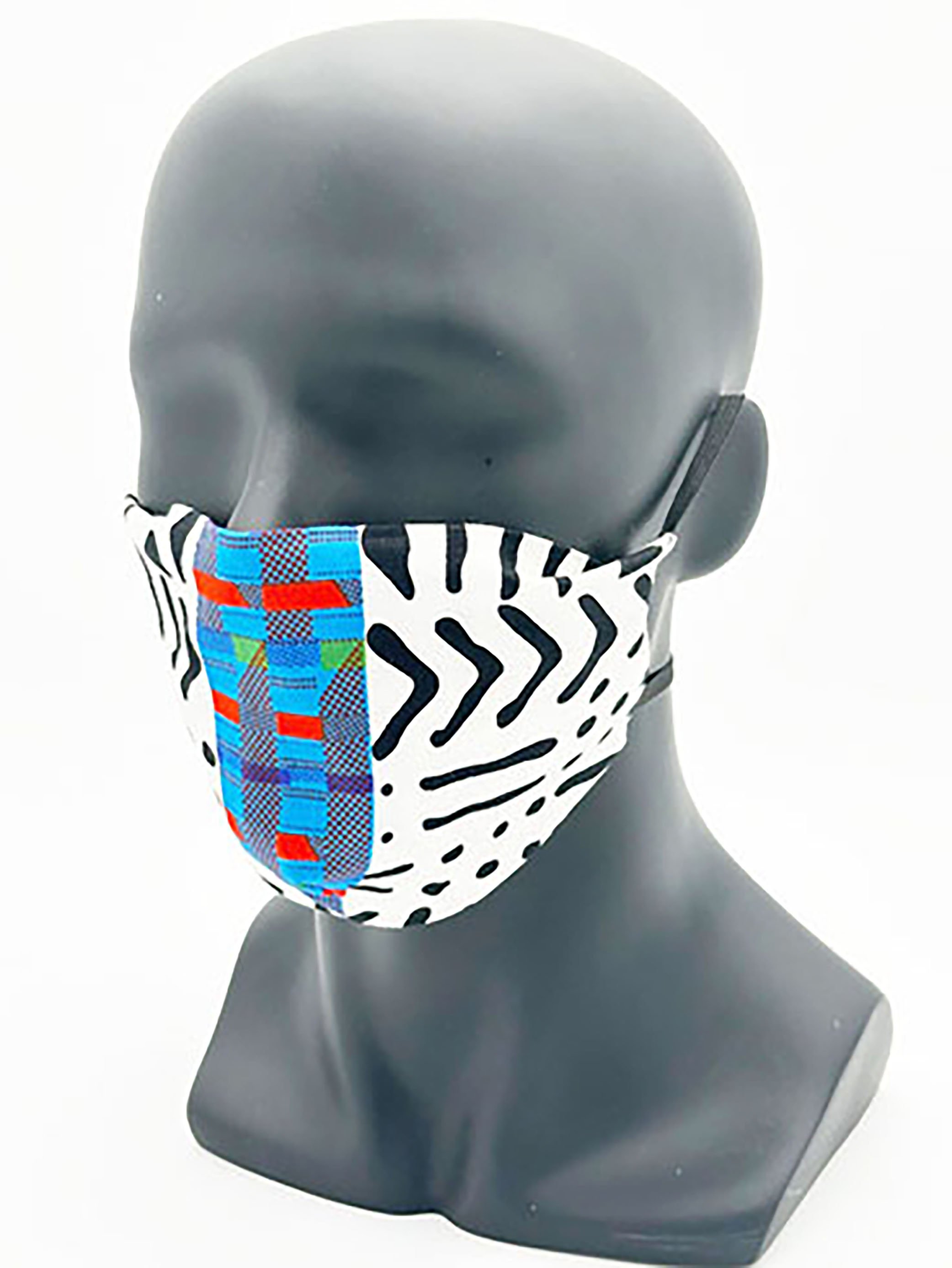 African Print Mask 01