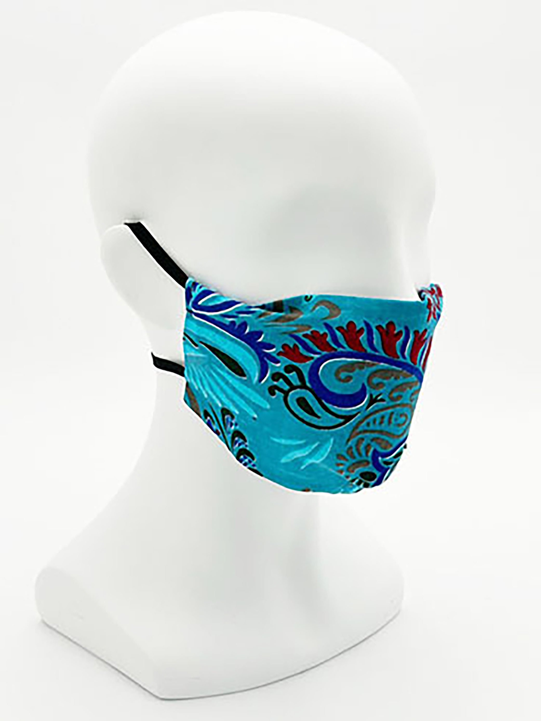 African Print Mask 02