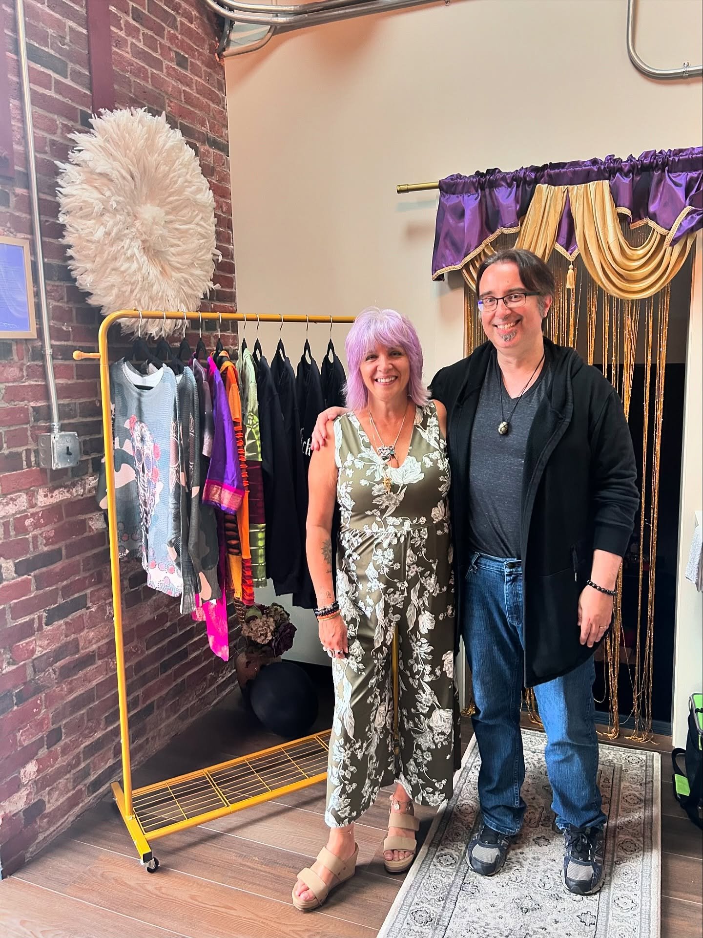We were absolutely thrilled to welcome author and High Priest Christopher Penczak, founder of the Temple of Witchcraft, to OMNIA! ✨ It was such a joy to have him visit and share a moment with us in the shop. Thank you, Christopher, for stopping by! ?