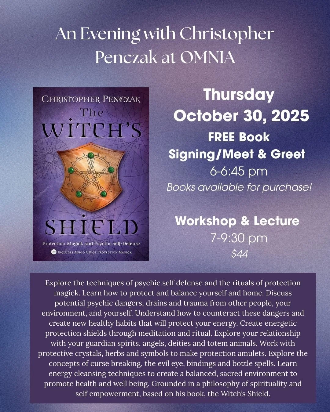 An Evening with Christopher Penczak