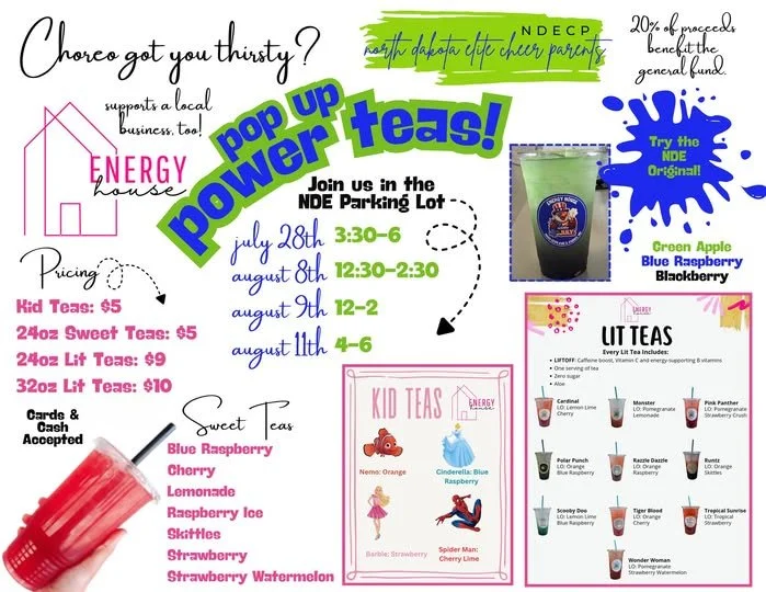 Pop Up Power Tea