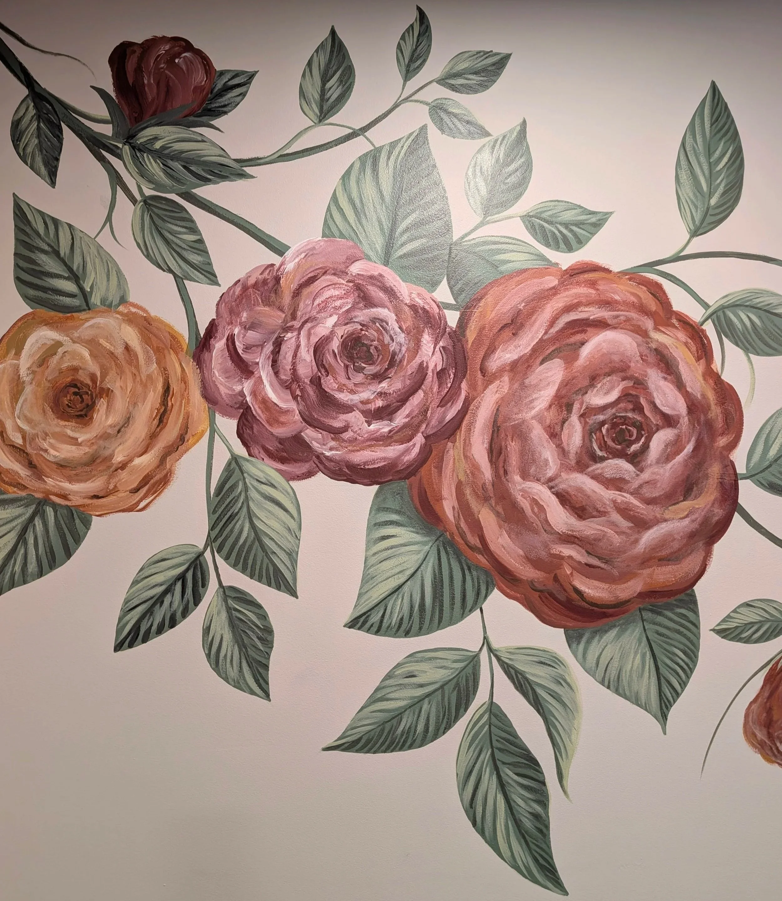 Floral Cascade detail