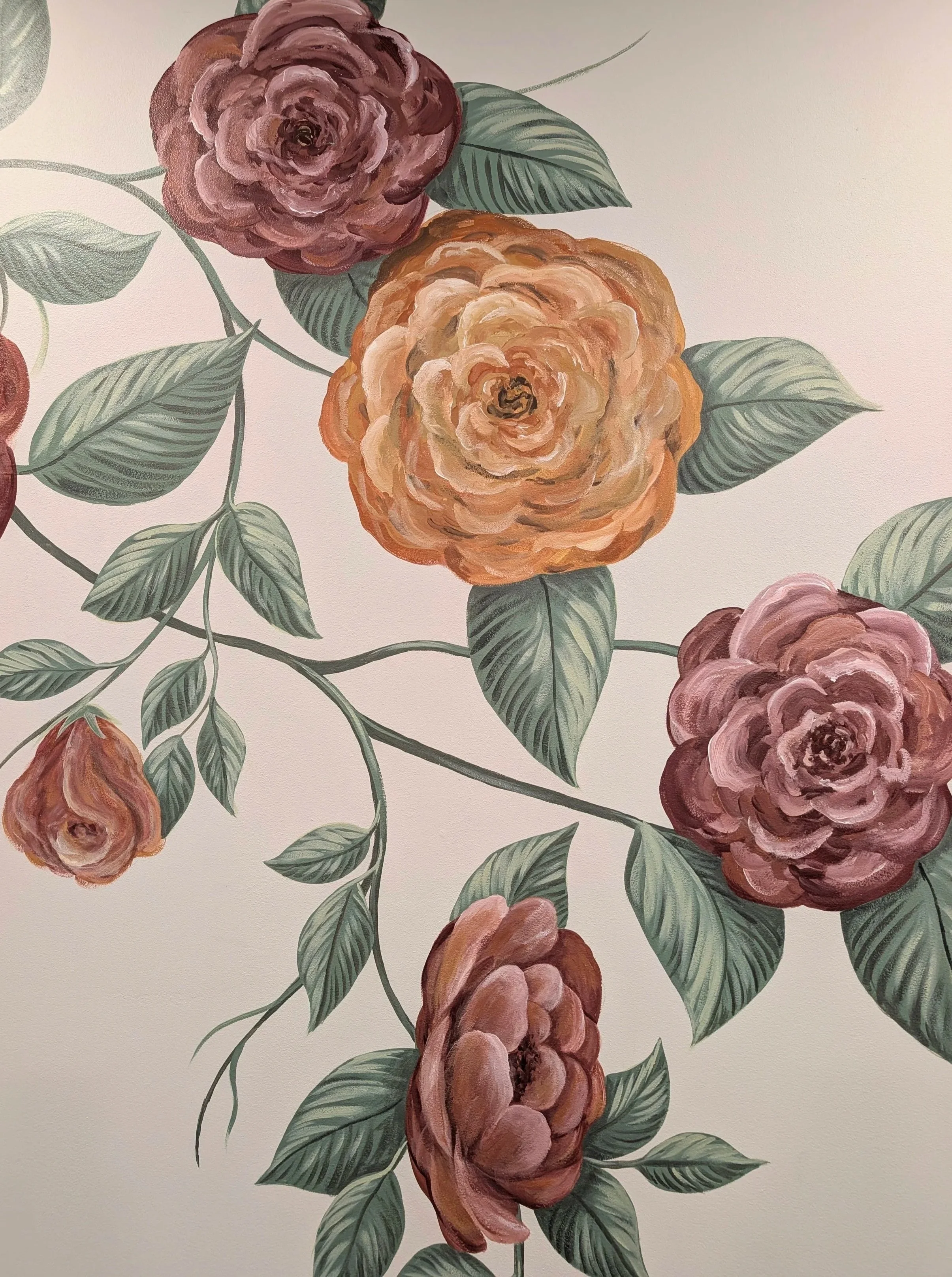 Floral Cascade detail
