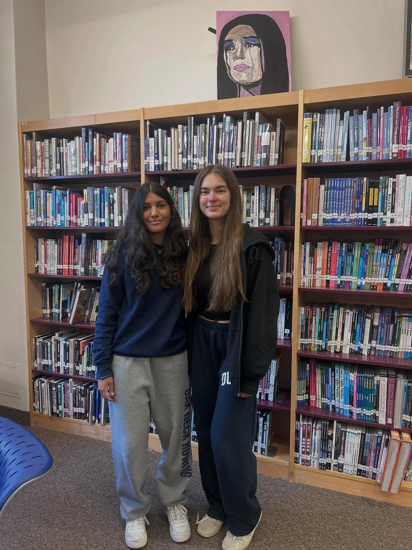 Meet our Secretaries! Senior Olivia Ketter and Junior Dhanya Dhariwal have been working hard to plan meetings, take notes, create sign-up sheets for our events throughout the year, and keep our Youth Ambassadors up to date.