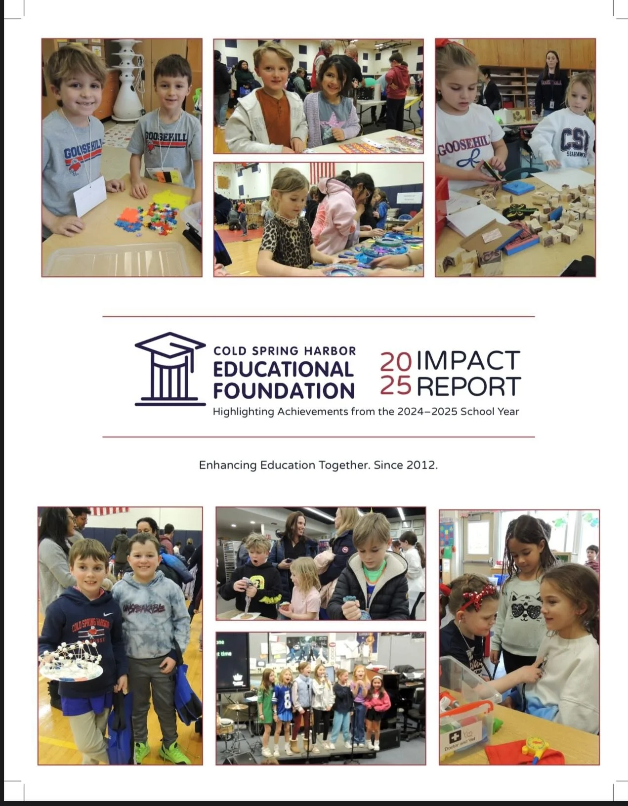 2025 Impact Report  Enhancing Education Together