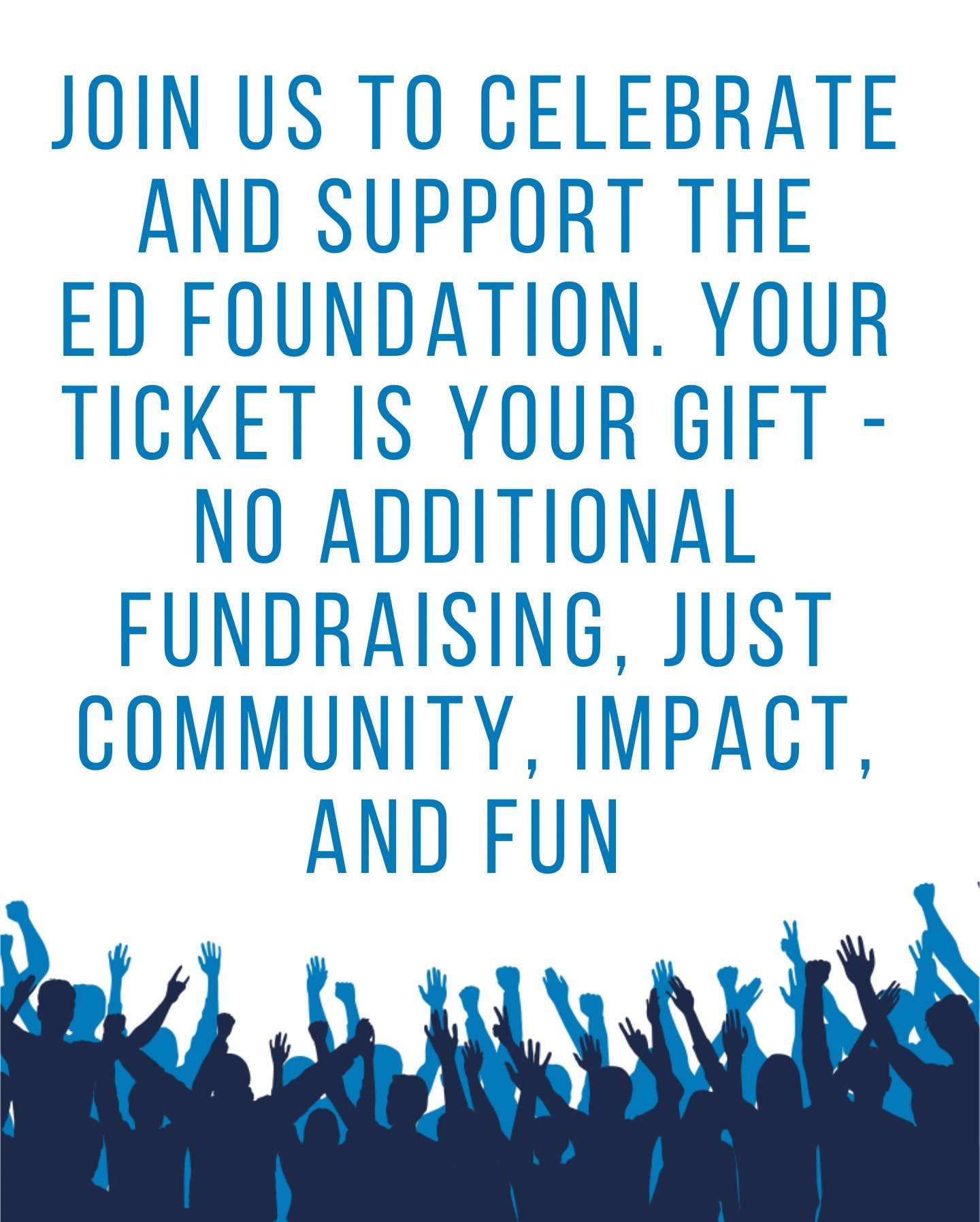 Come for the party ... leave knowing you made a difference.