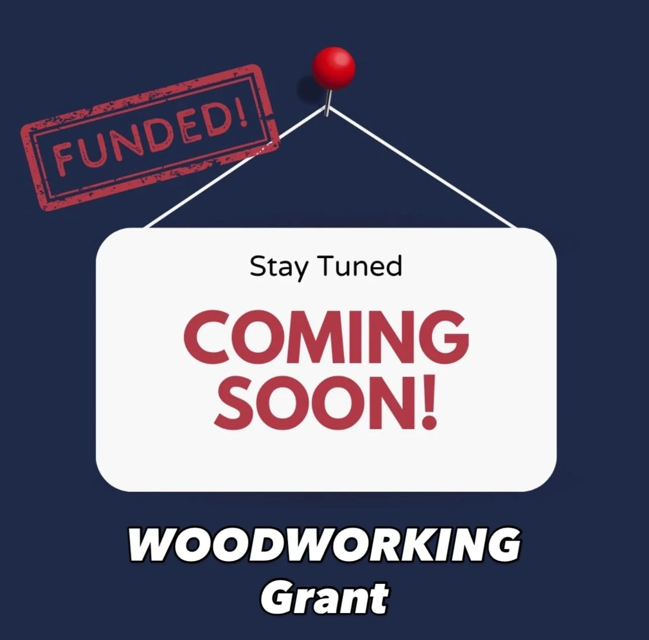 New Grant Alert ‼️ - Woodworking Grant