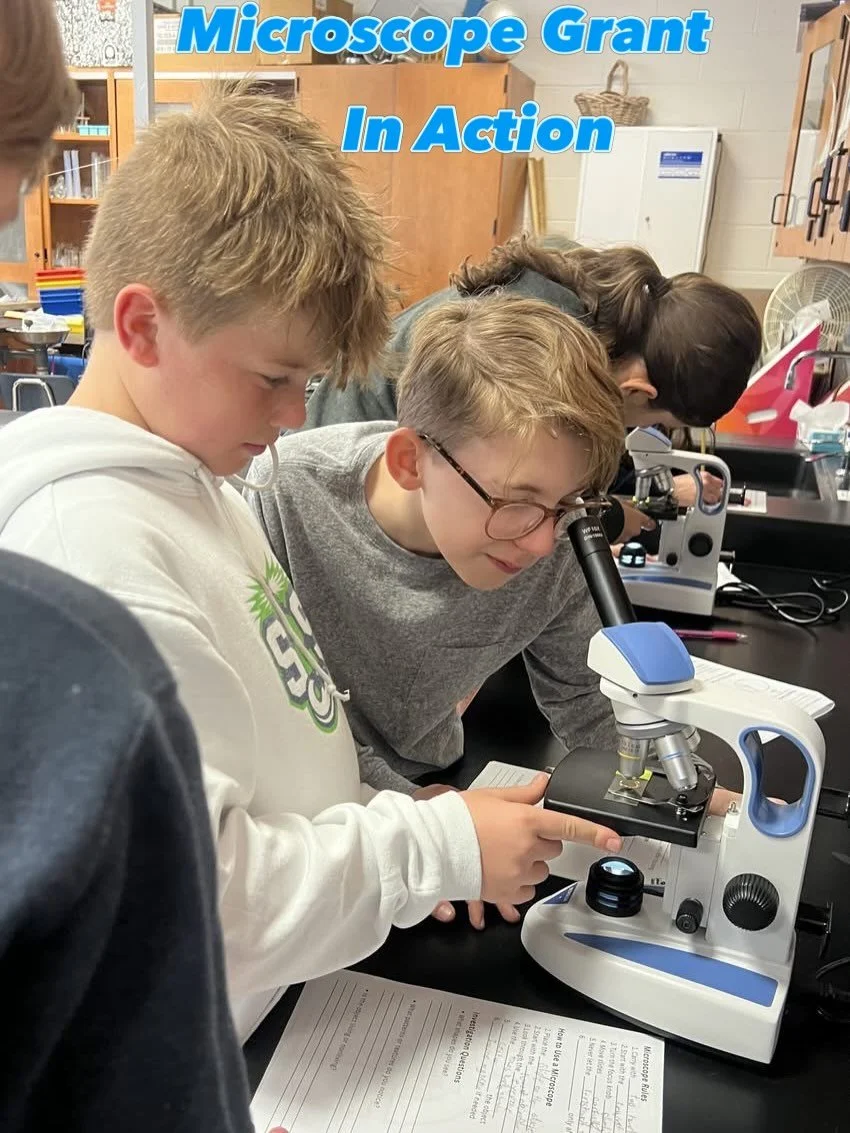 Grant In Action - Microscope Grant