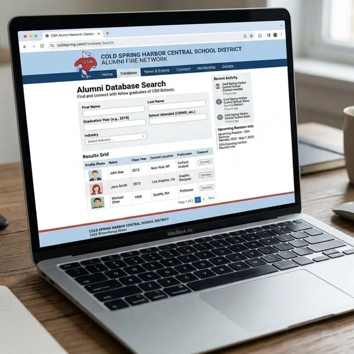 Alumni Network-AlumniFire Online CSH Alumni Database