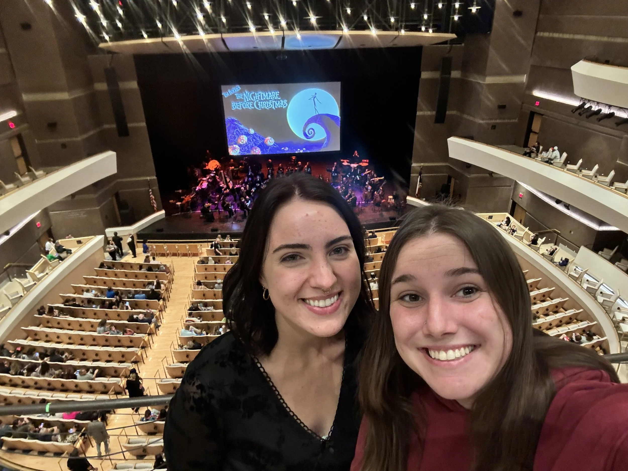 At the Live Orchestrated Nightmare Before Christmas