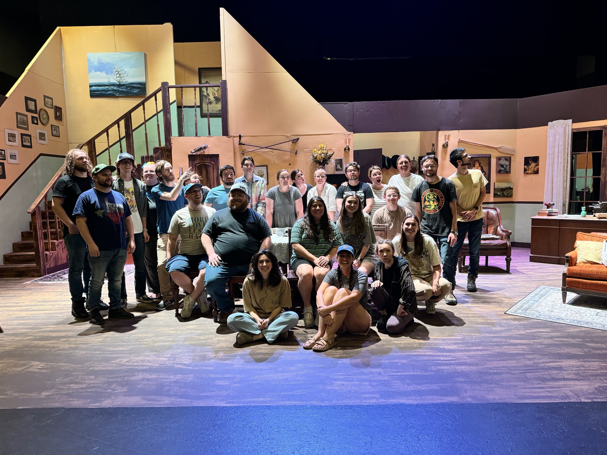 You Can't Take it With You with Lubbock Community Theatre in 2024.