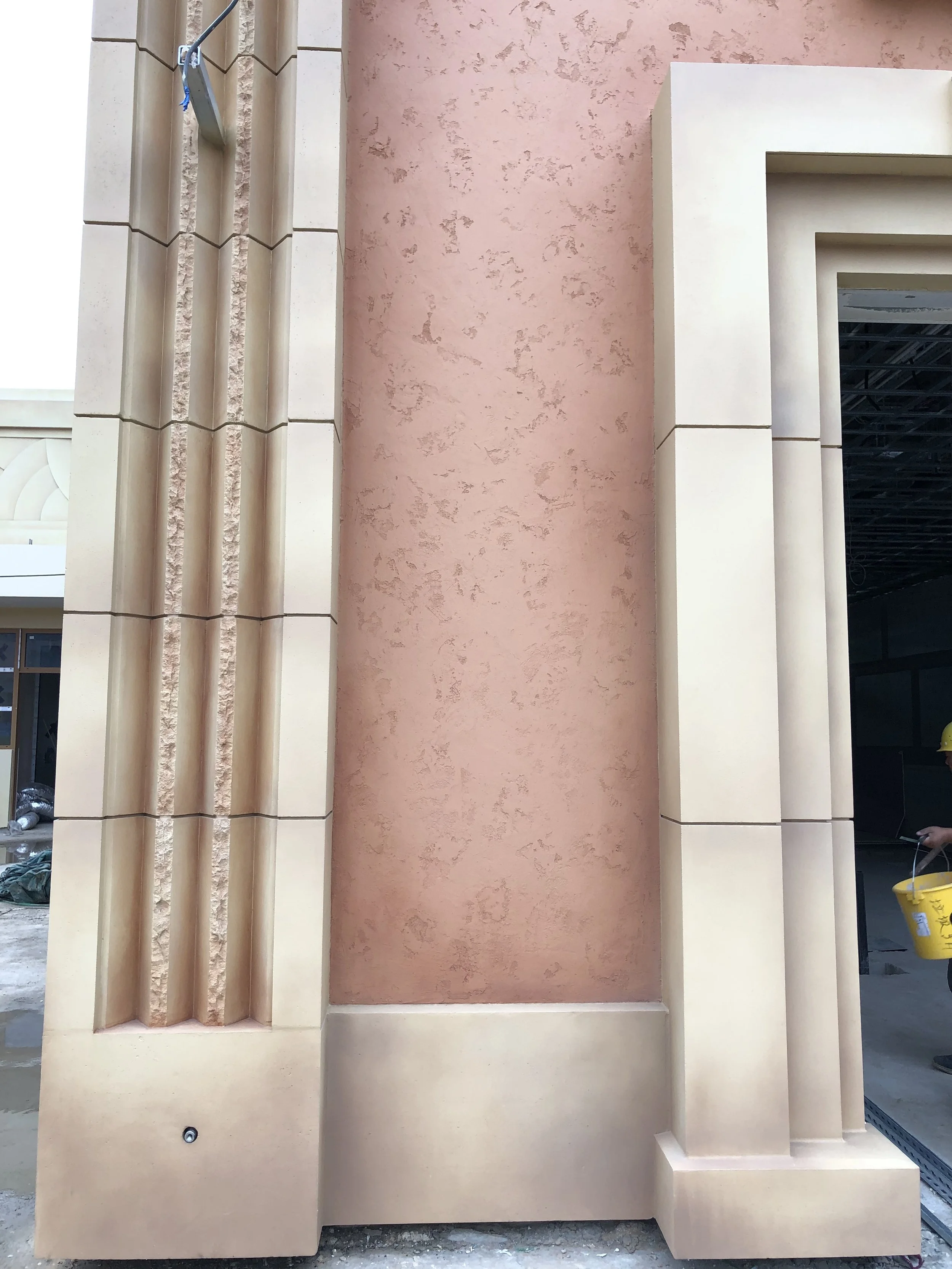 Vertical Microtop Stucco Facade.JPG