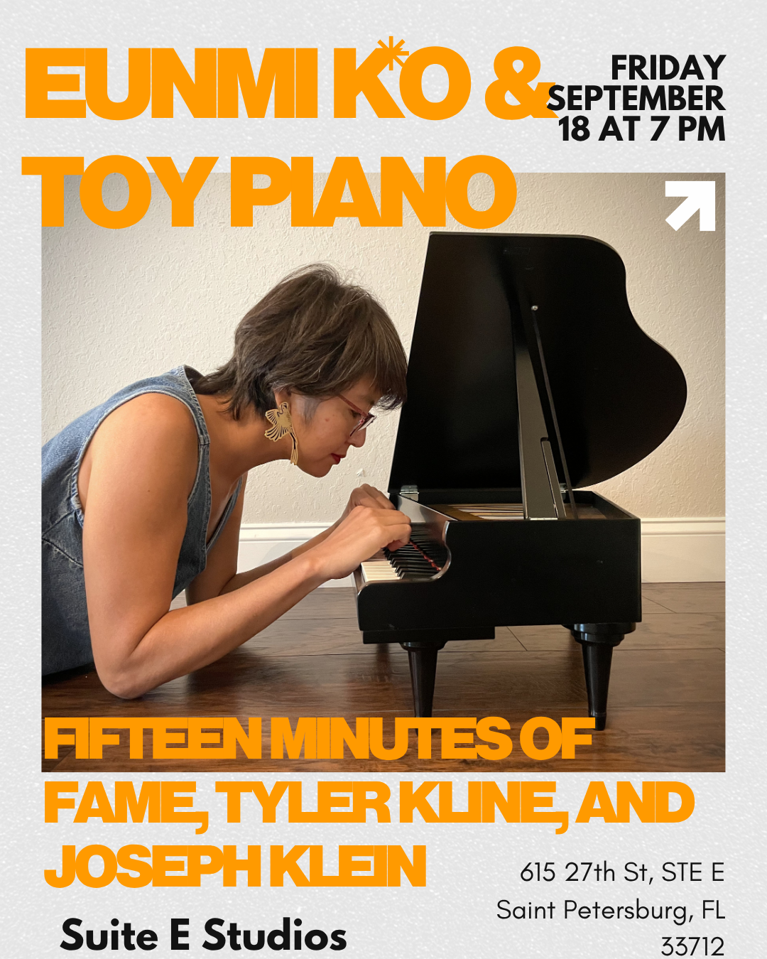 Eunmi &amp; Toy piano at Suite E at St.Pete