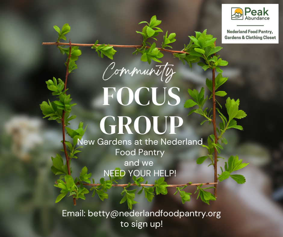 Garden Focus Group