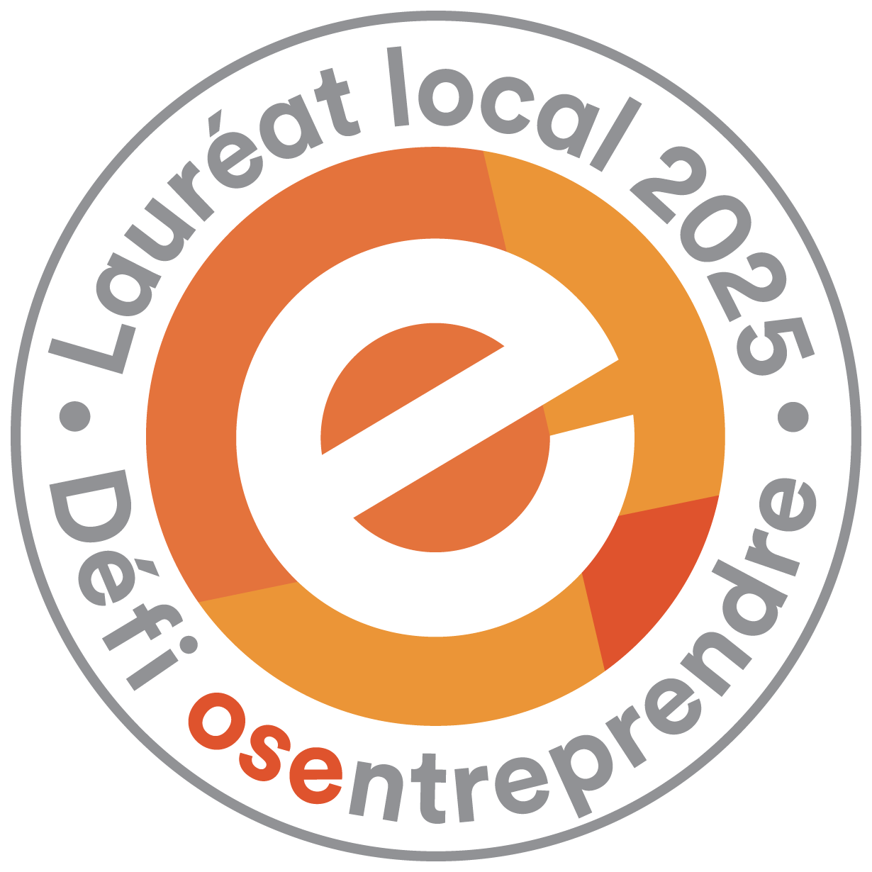 Logo 2 : Défi OSEntreprendre, lauréat local 2025, Témiscouata