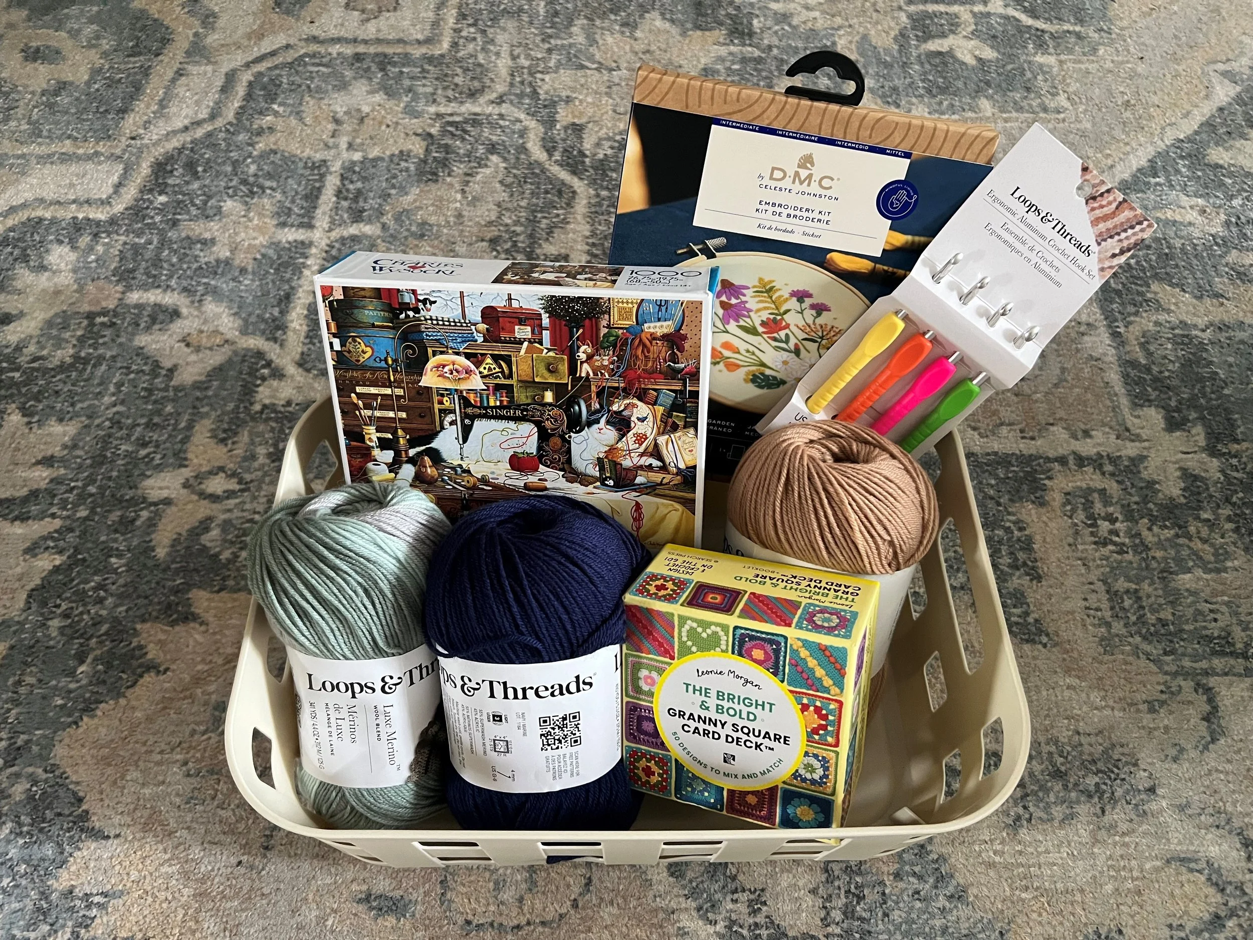 Grandma Hobby Basket
