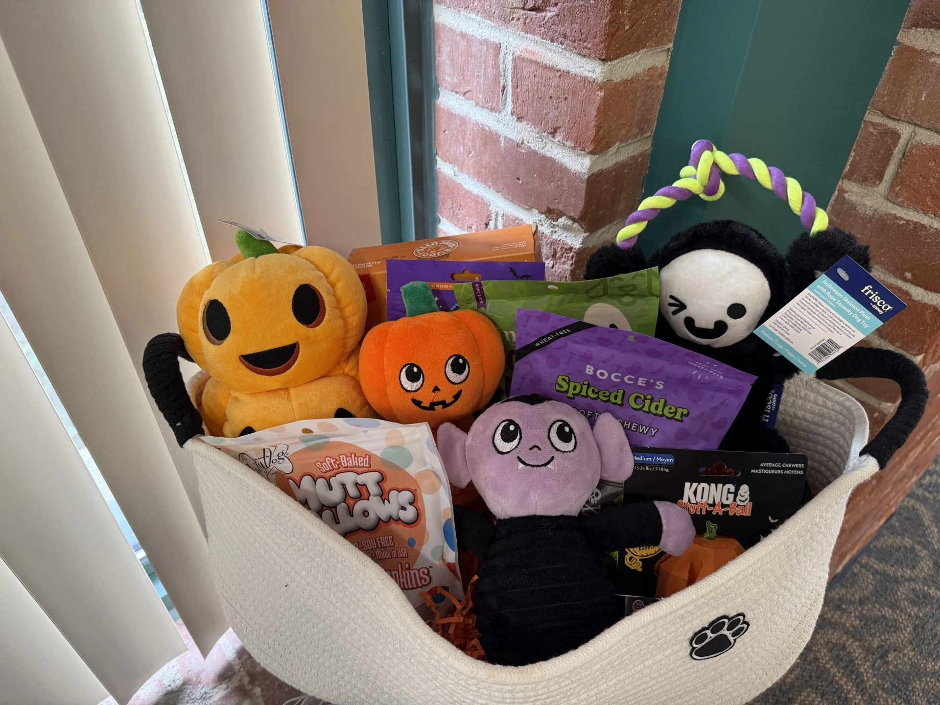 HOWL-o-ween Boo Basket