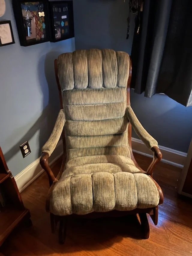Comfy old rocker in my bedroom Kim S Joy.jpg