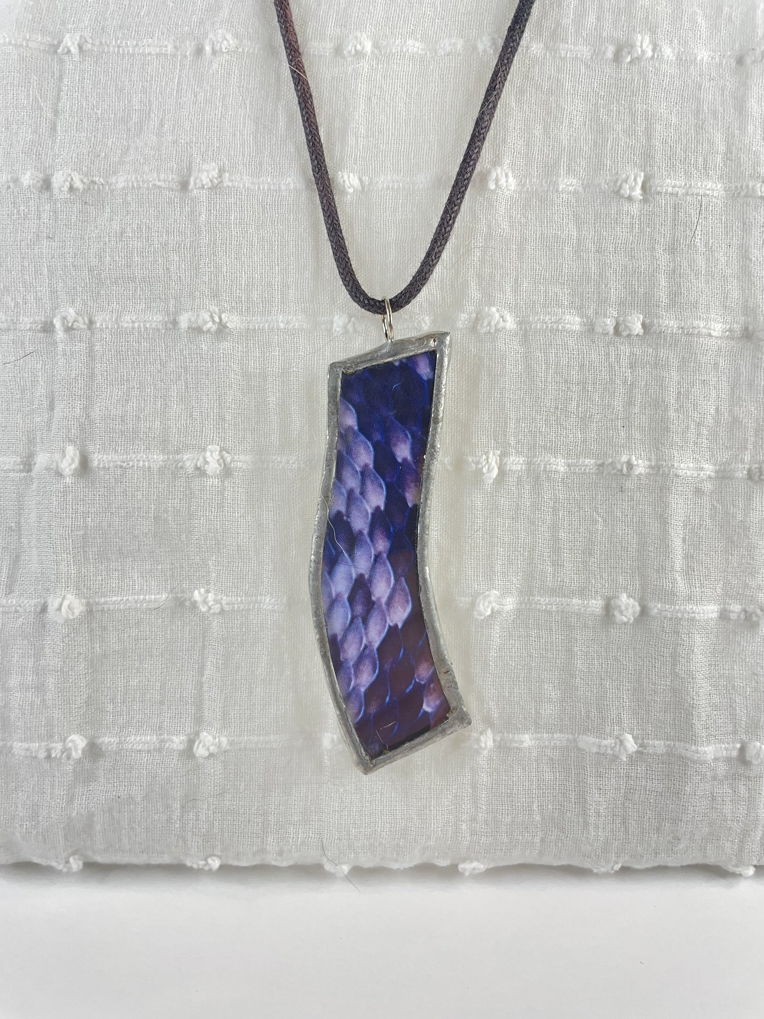Snakeskin Reversible Pendant Dark Side Close Up Kim S Joy.jpg