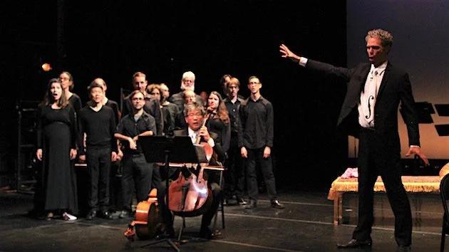 Death With Interruptions - Left Coast Chamber Ensemble with cellist, Leighton Fong and baritone, Daniel Cilli, November 2017