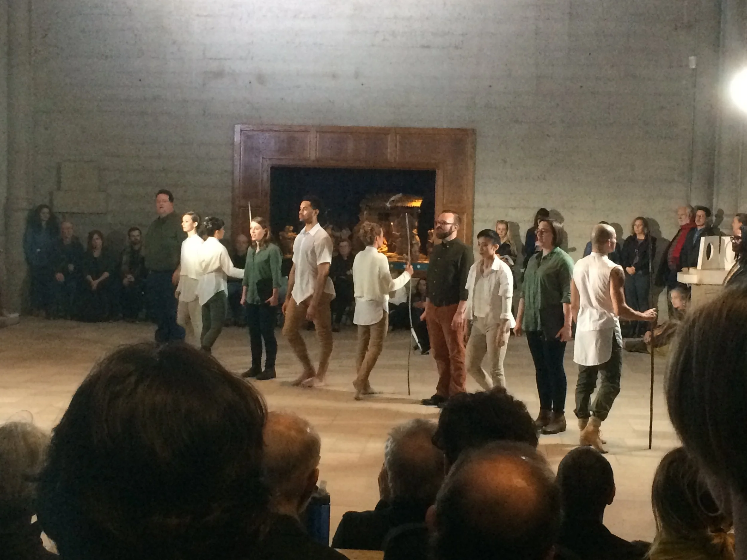 “Path of Miracles,” Grace Cathedral, February 2018 Movement 2, Volti singers and ODC Dancers