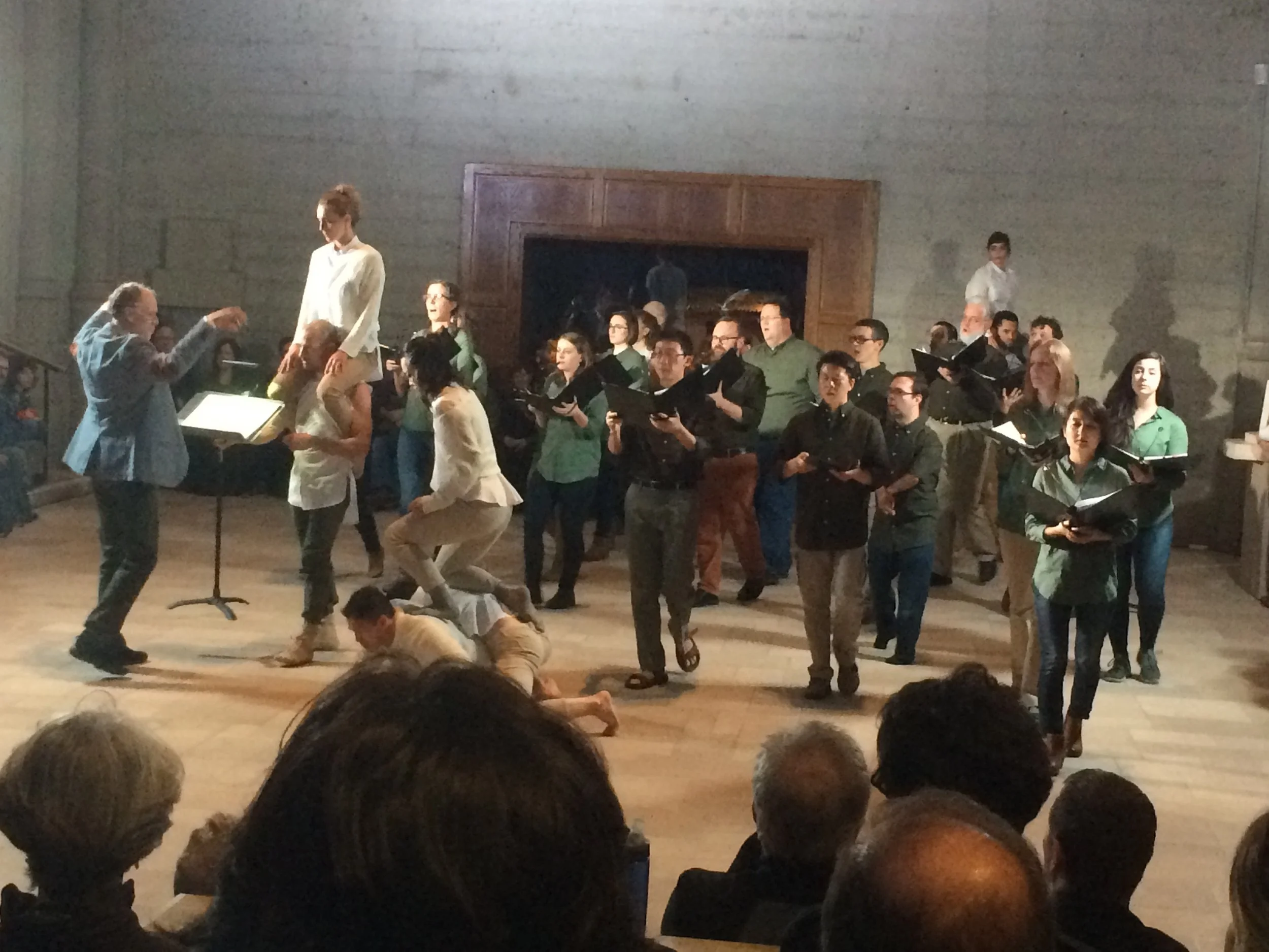 “Path of Miracles,” Grace Cathedral, February 2018 Movement 2, Volti singers and ODC Dancers