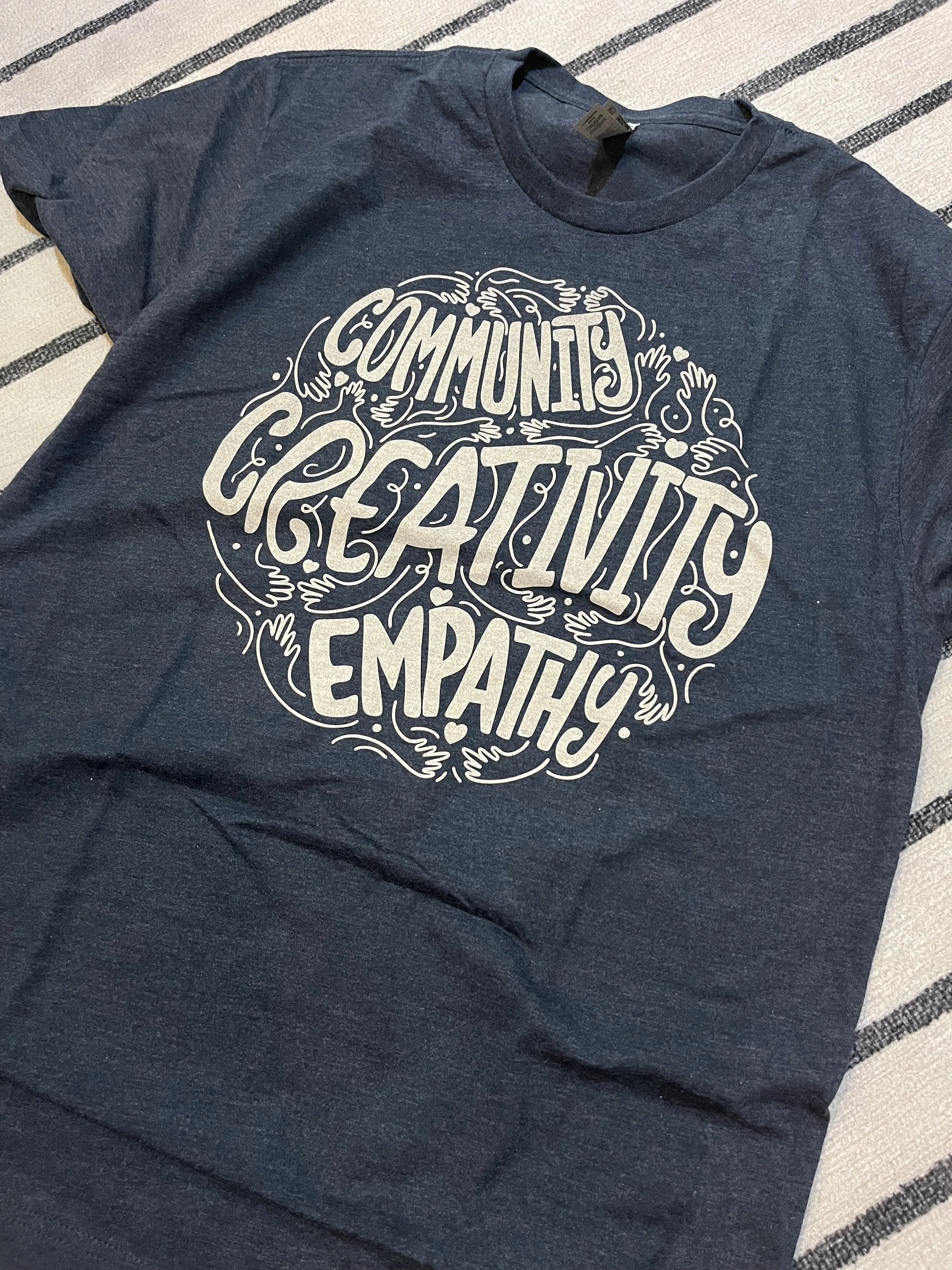community creativity empathy tshirt design