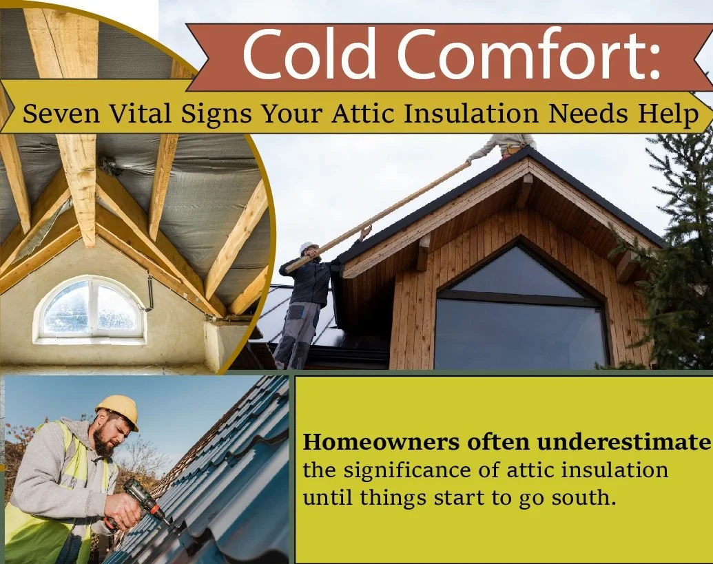 Cold Comfort: Seven Vital Signs Your Attic Insulation Needs Help — Red ...