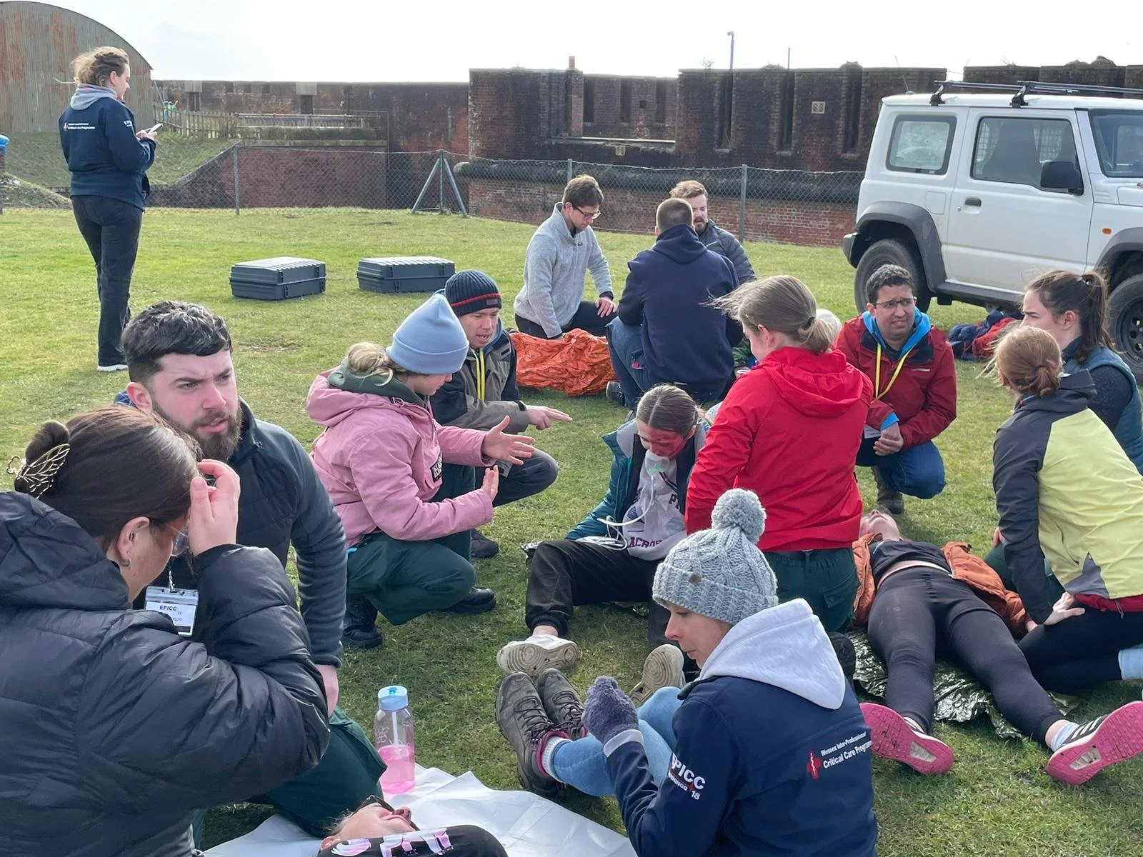 Multiple casualty treatments.