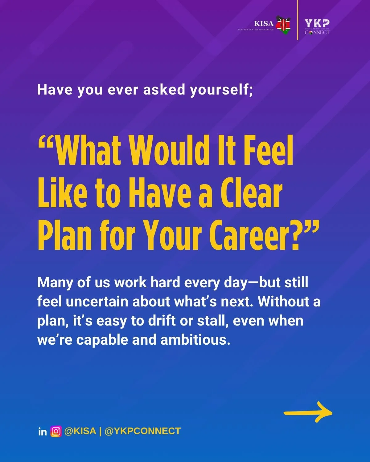 &ldquo;What would it feel like to have a clear plan for your career?&rdquo;

So many talented professionals are putting in the work&mdash;yet still feel unsure about their direction. Career planning isn&rsquo;t just for big transitions; it&rsquo;s fo