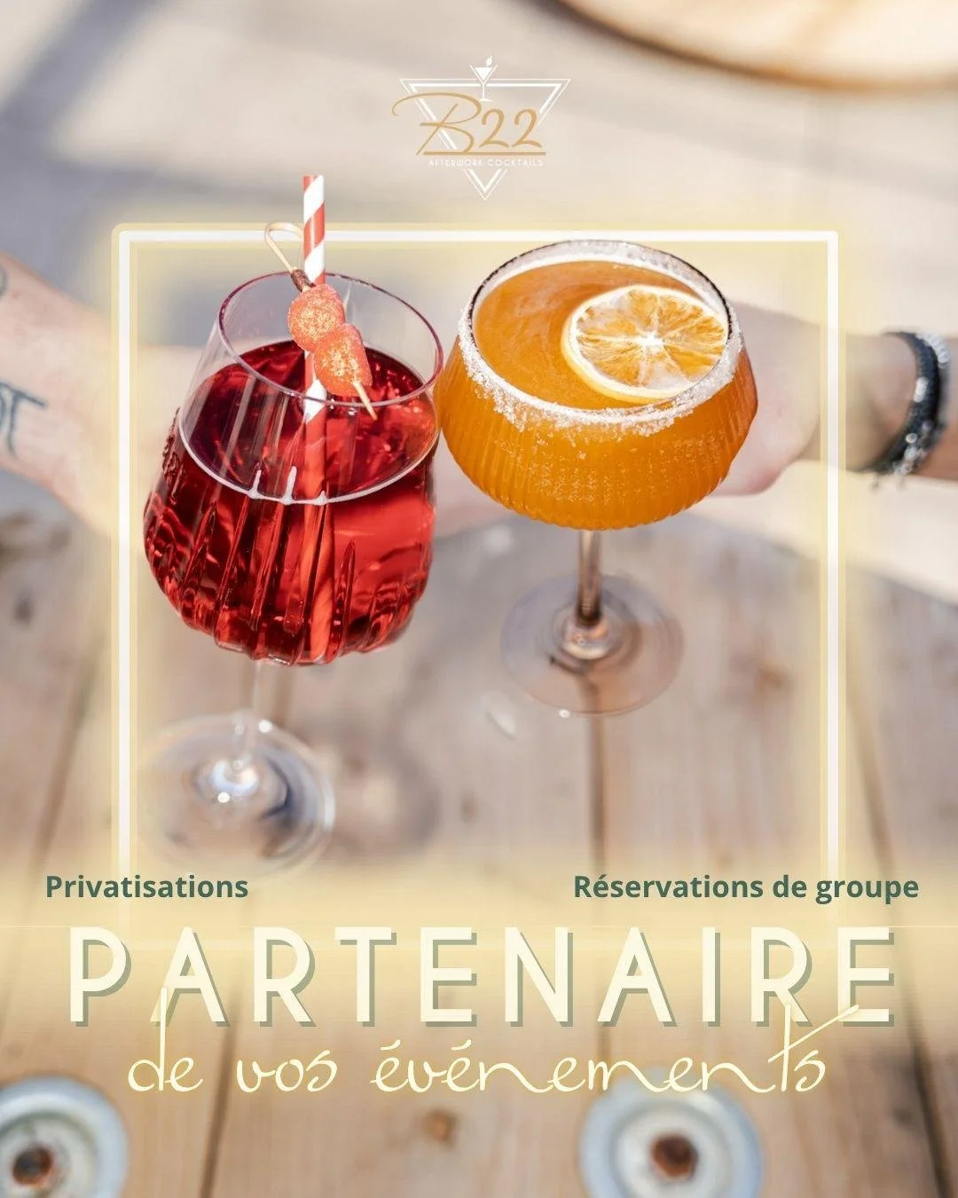🎉 UN &Eacute;V&Eacute;NEMENT DE RENTR&Eacute;E &Agrave; ORGANISER ? 🎉

La rentr&eacute;e, c&rsquo;est aussi l&rsquo;occasion de se retrouver ! 🥂

Anniversaire, soir&eacute;e d&rsquo;&eacute;quipe, retrouvailles entre amis ou &eacute;v&eacute;nemen