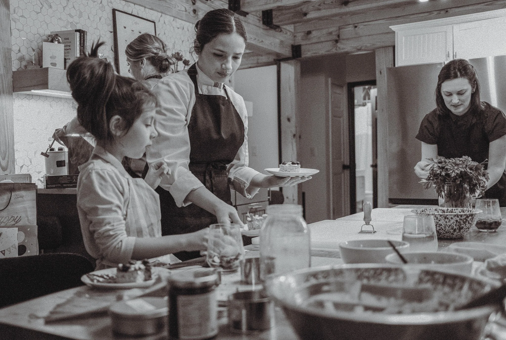 Cooking Together in a Private Home Kitchen