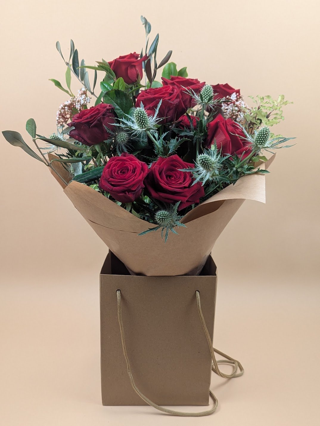 Valentine's Gift Box Bouquet