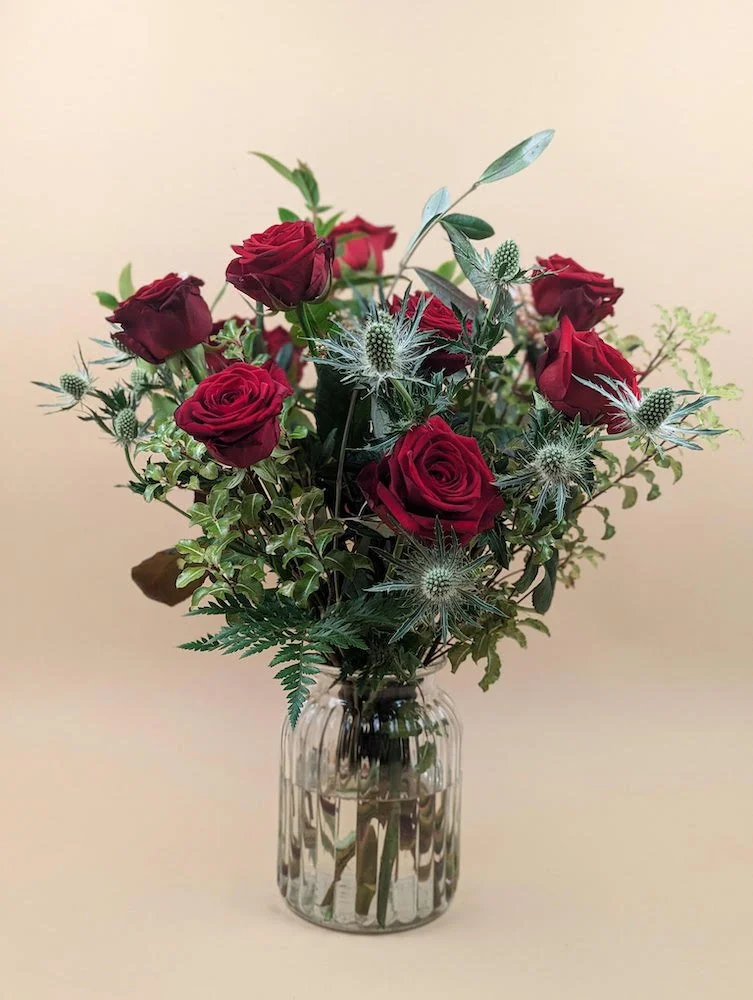 Valentine's Vase Bouquet