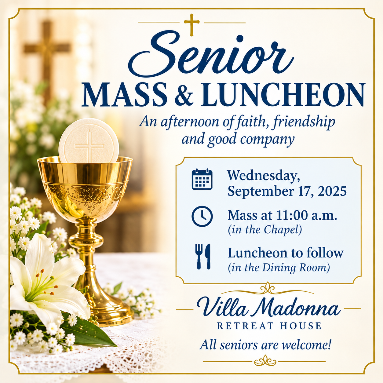 Senior Mass &amp; Luncheon 