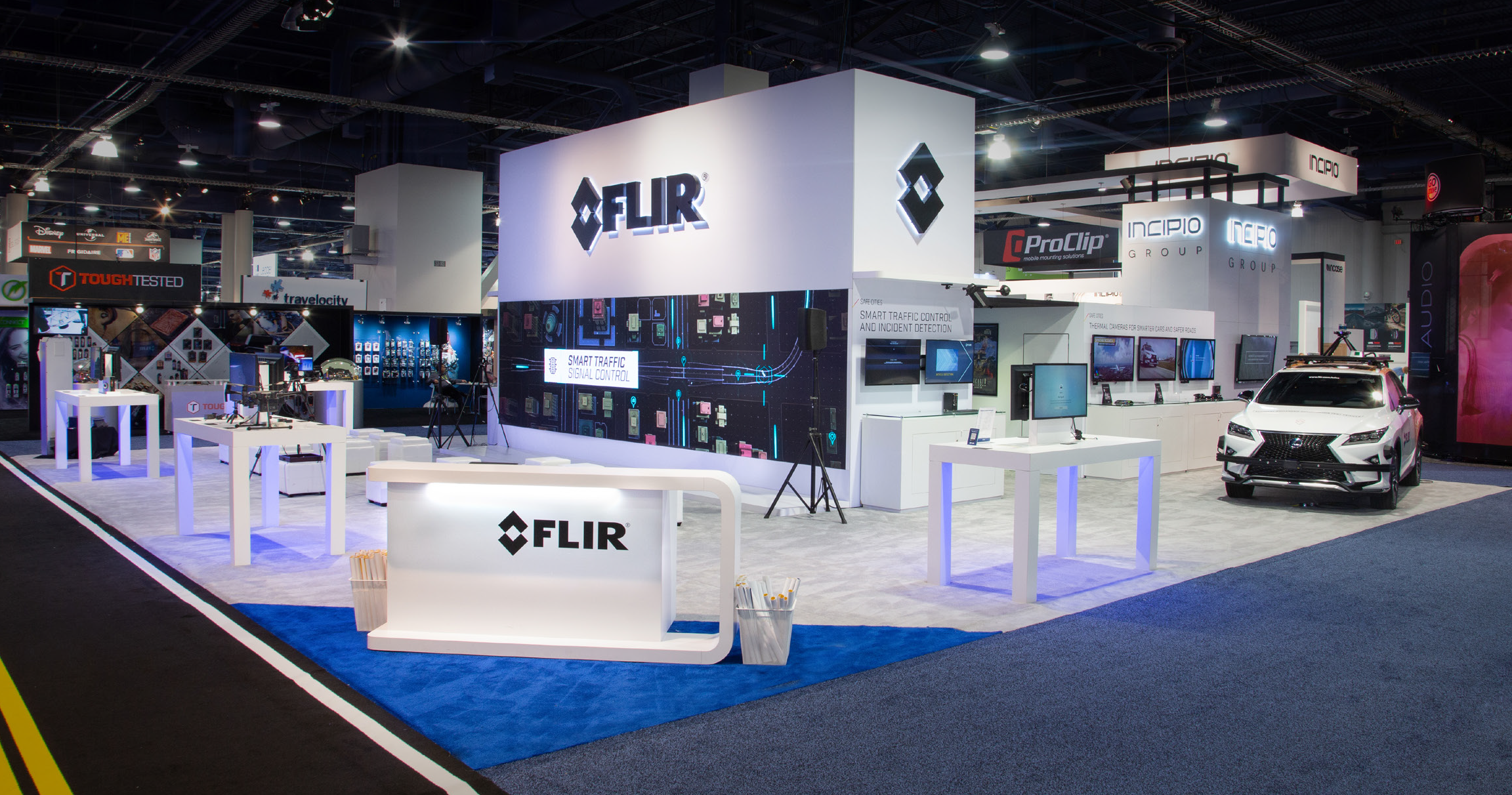 FLIR Systems Inc. – 50' x 50' – Custom Rental