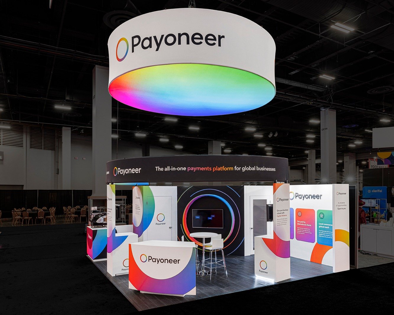 Payoneer – 20' x 20' – Custom Rental