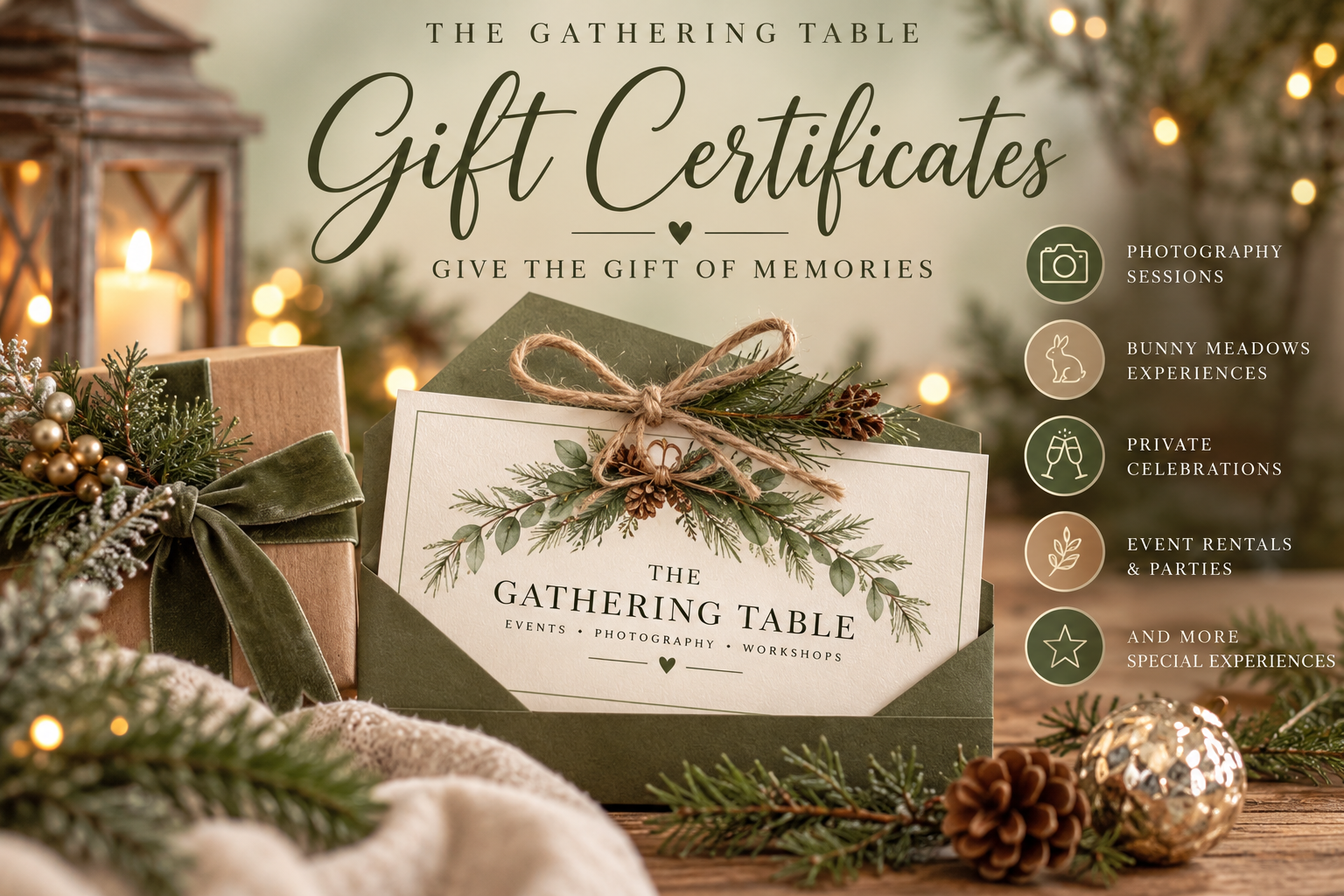 Gift Certificates