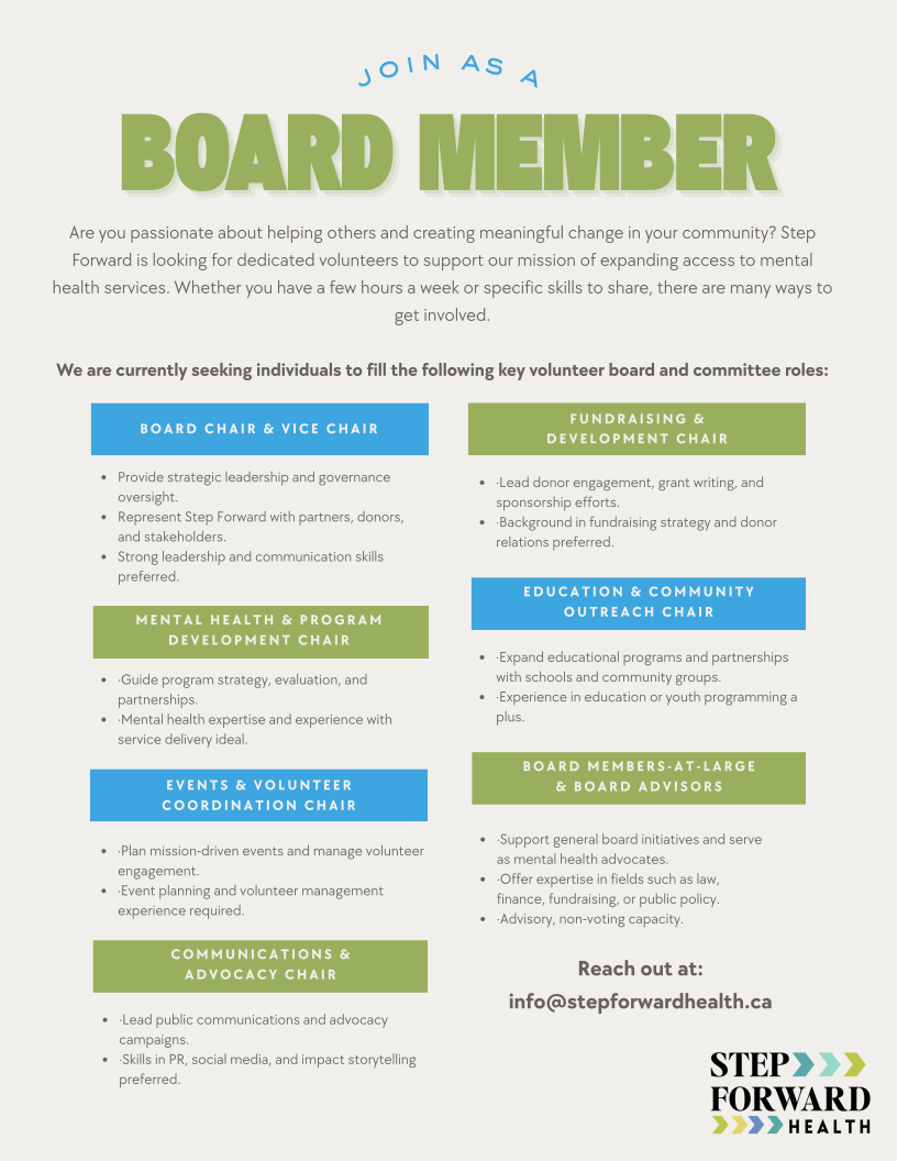 Careers — Step Forward Health
