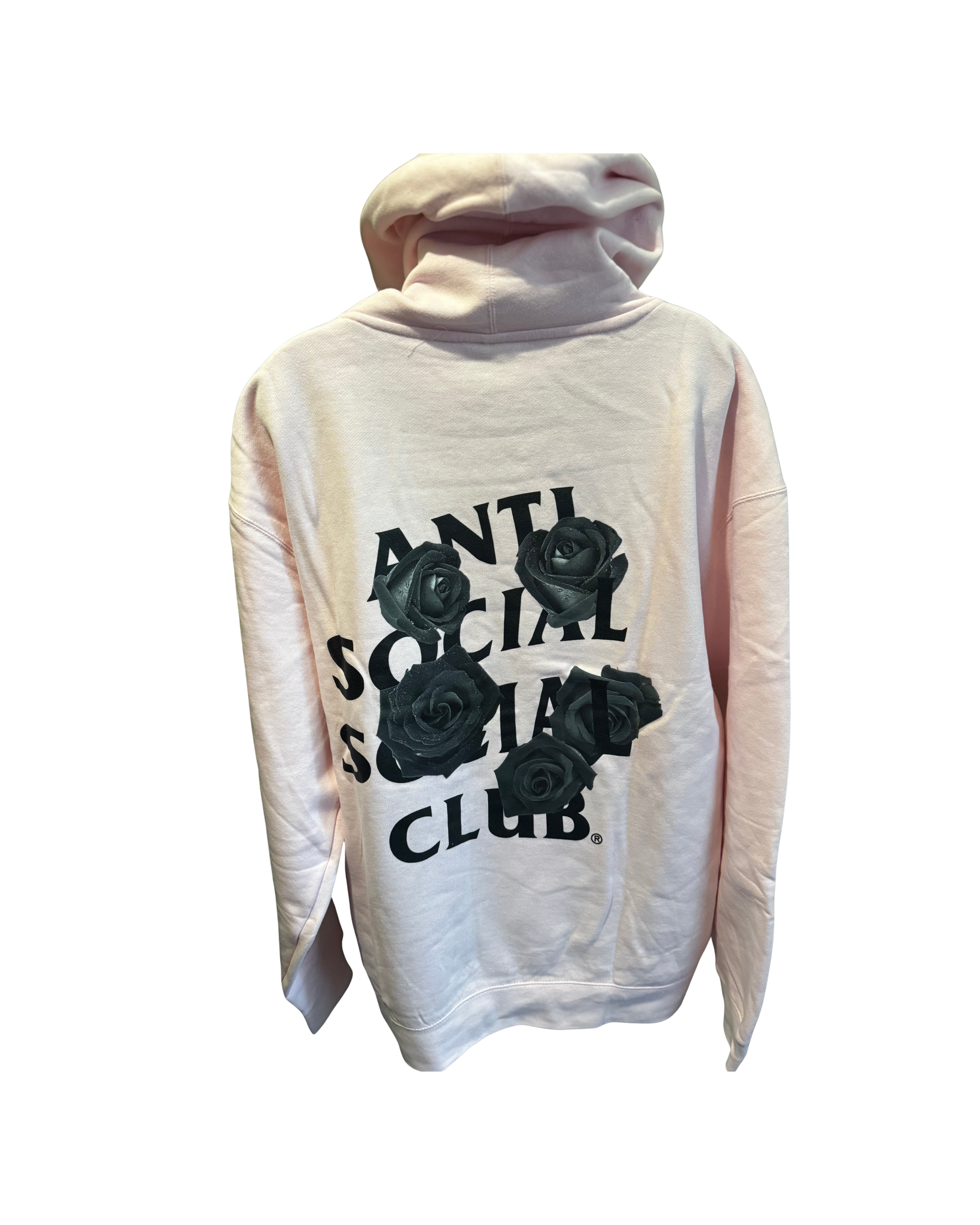 Anti Social Social Club Dead Roses Pink Hoodie (XL)