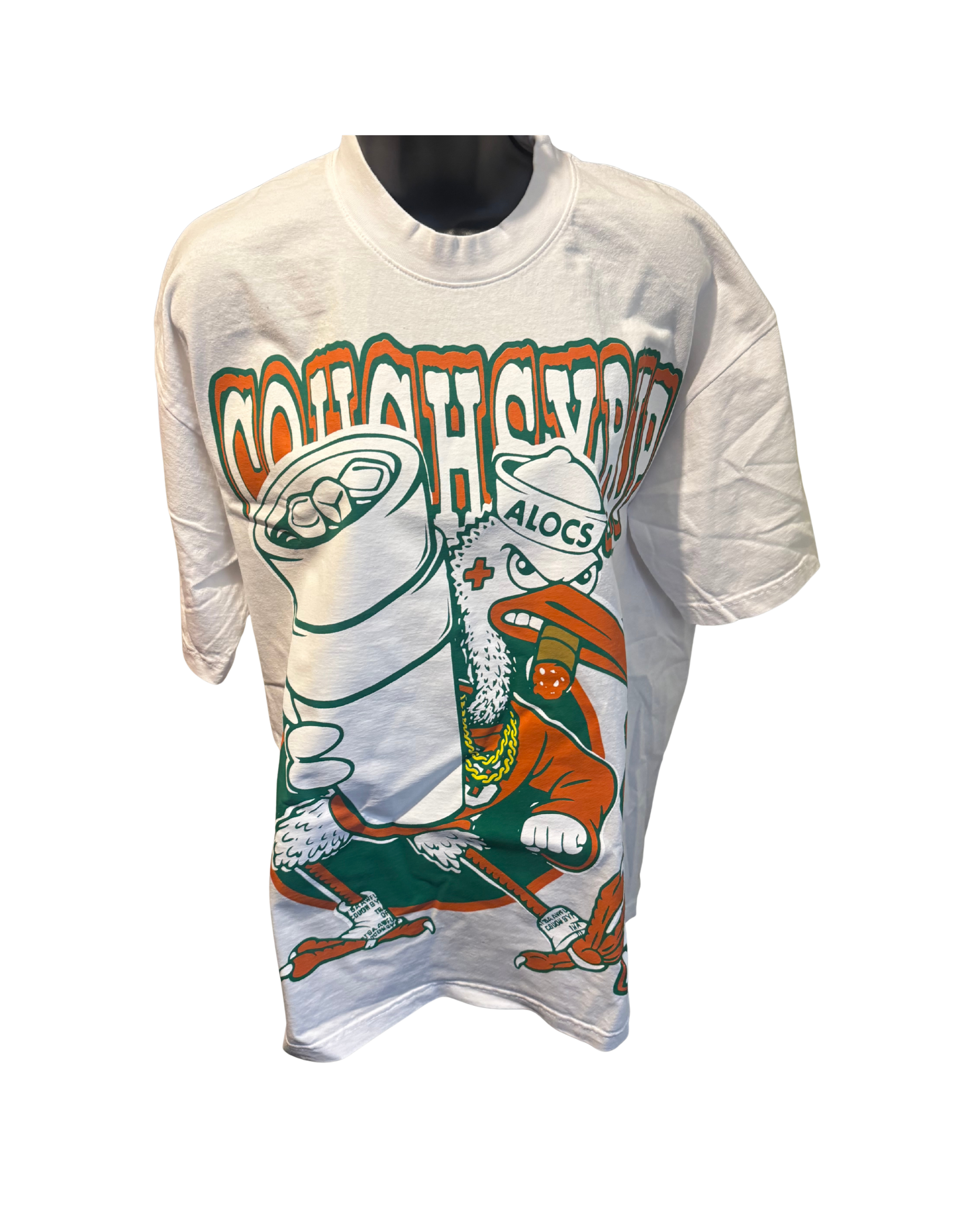 That's A Awful Lot Of Cough Syrup Vulture Logo Tee