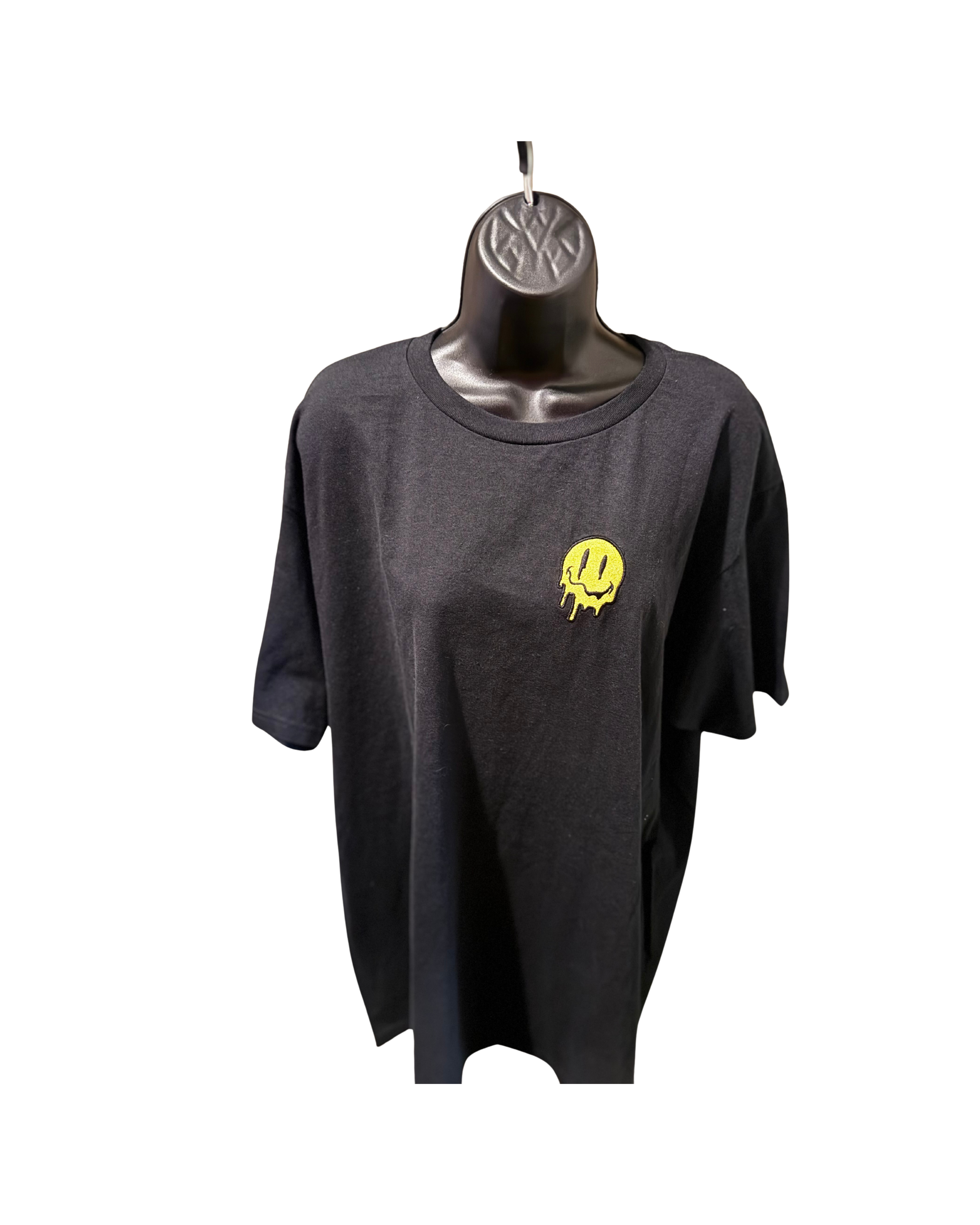 Red Eight Smiley Face Tee XL