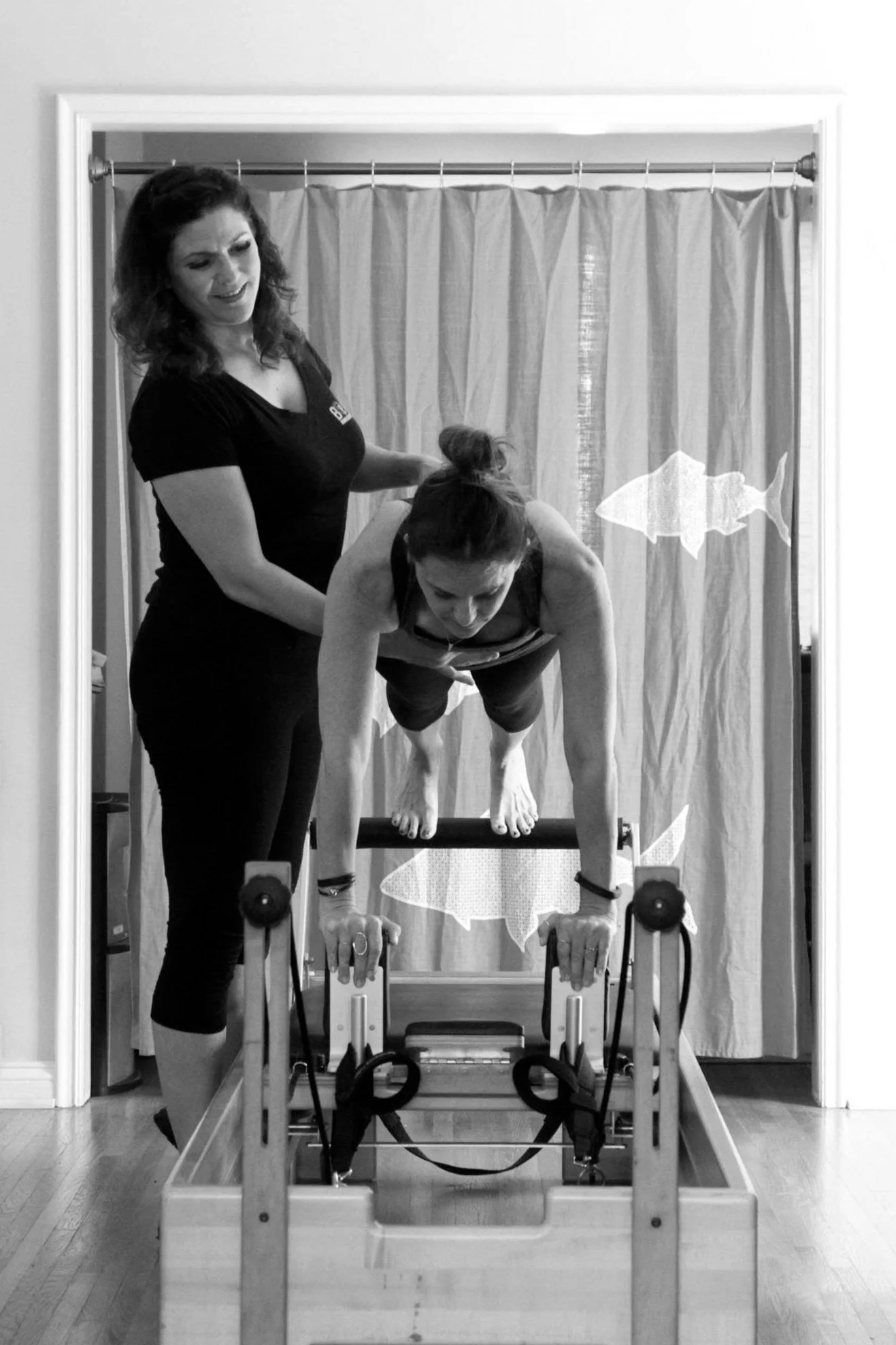 Jenn working with woman 2 BW.jpg