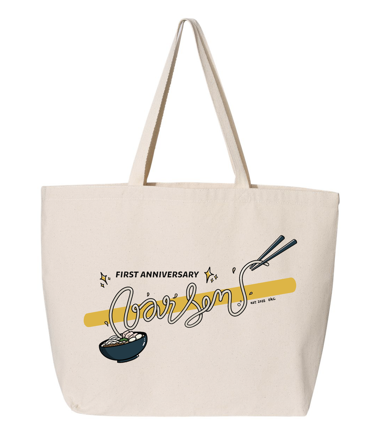 Bar Sen 1-year Anniversary - LARGE TOTE