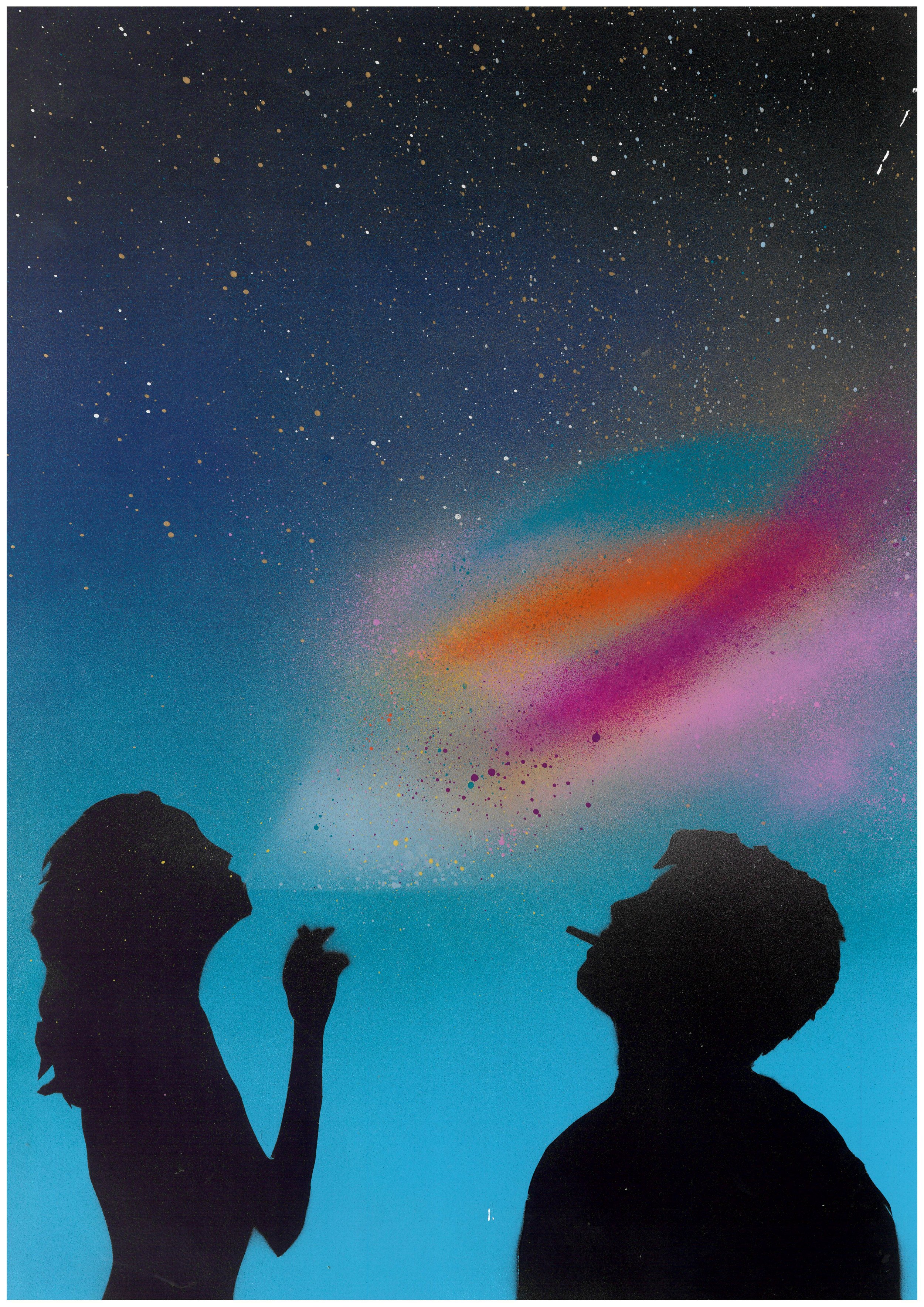 Sprayd paint puffing (A2)