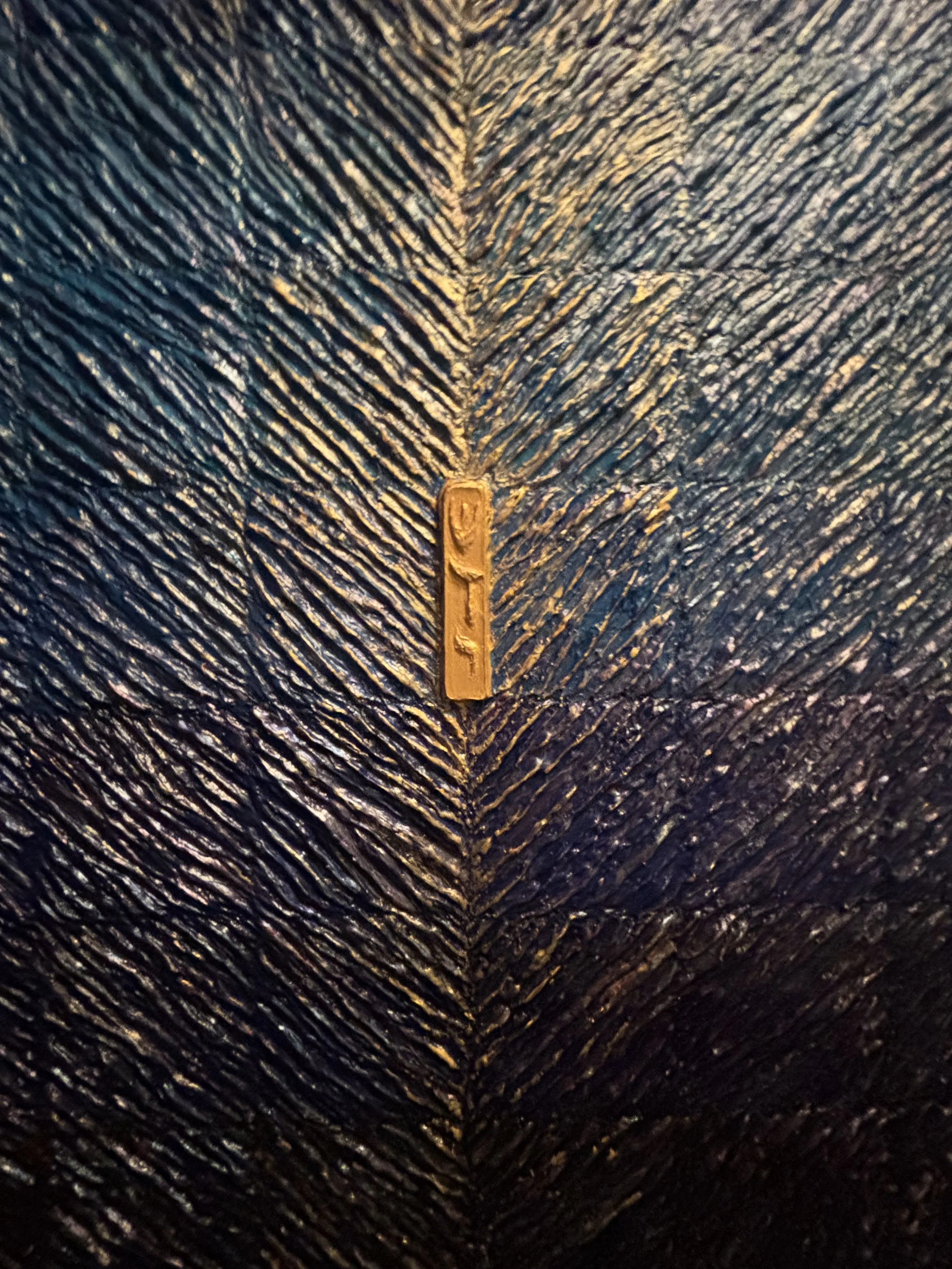 Blue Ombré- 30"x30", Aqua Art Basal Week, Miami, 2025, Stars in the Arts