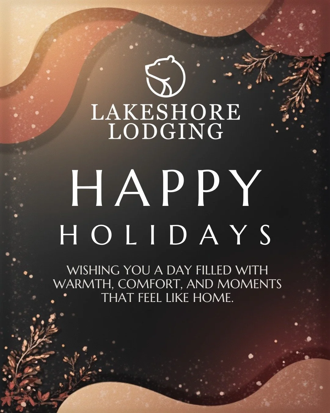 Happy Holidays from Kachemak Bay 🎄✨

Wishing you a day filled with warmth, comfort, and moments that feel like home &mdash; wherever you&rsquo;re celebrating. Thank you for being part of the Lakeshore Lodging community this season.

❤️ Here&rsquo;s 