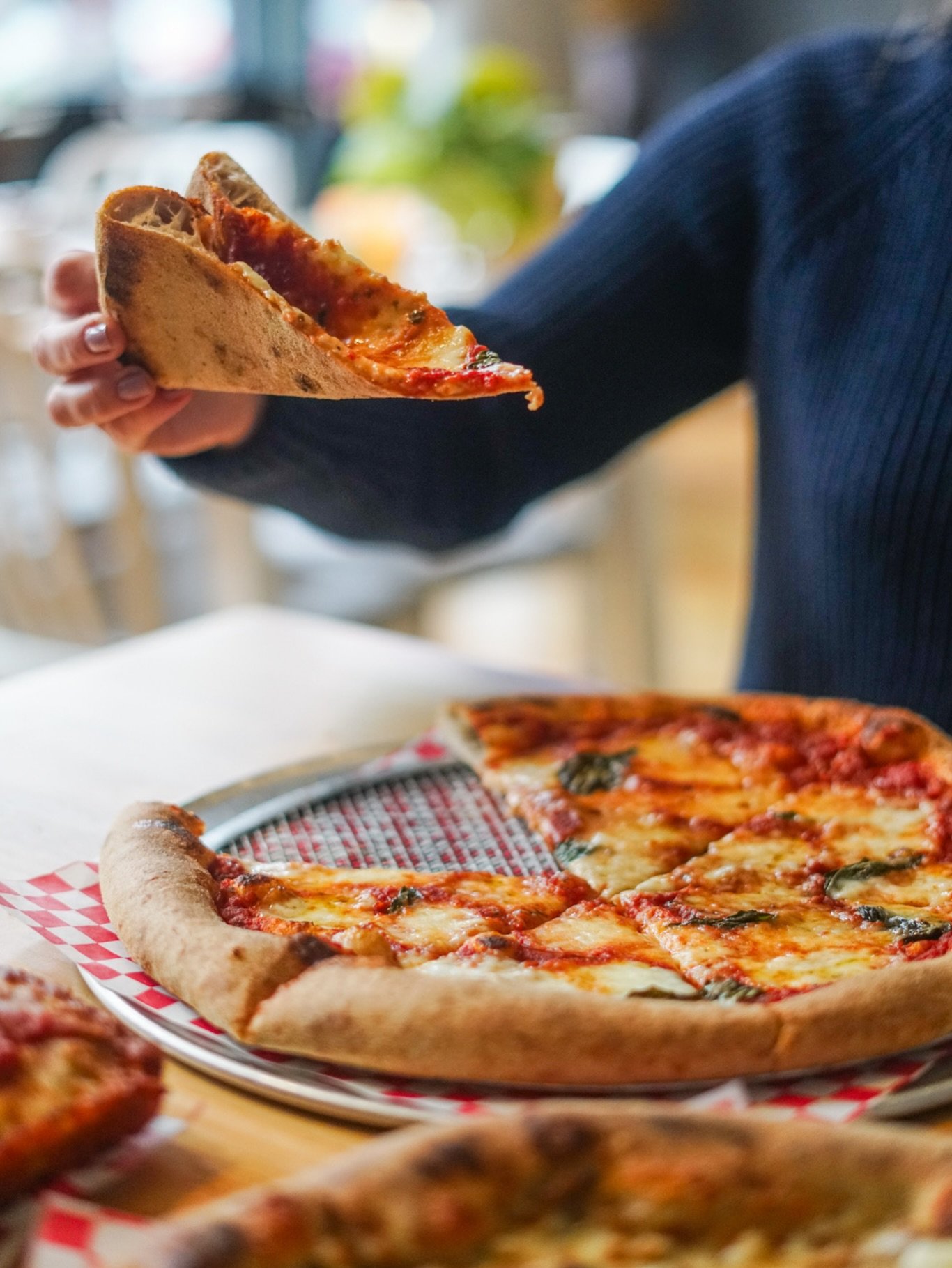 Plan your next pizza night!🍕 

Dine in, take out, and delivery:
✨Thursday, 4:30&ndash;8:30 ($5 off Margherita pizzas!)
✨Friday, 4:30&ndash;8:30
✨Saturday, 11&ndash;8:30
✨Sunday, 4&ndash;8 ($6 cheese pizzas!)