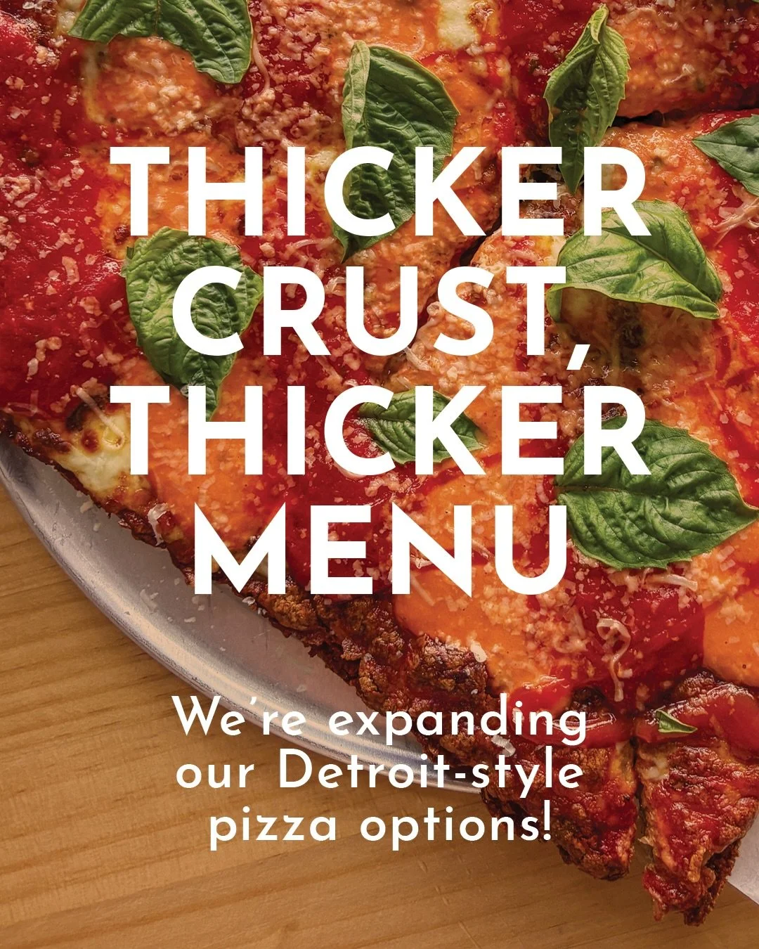 Come see us this week! We&rsquo;ve added more Detroit-style pizzas to the menu alongside our artisan pies. Let us know which one you&rsquo;re ordering in the comments⬇️

Try the best pan pizza in Northeast for yourself🤭🍕 Dine in or order take out o